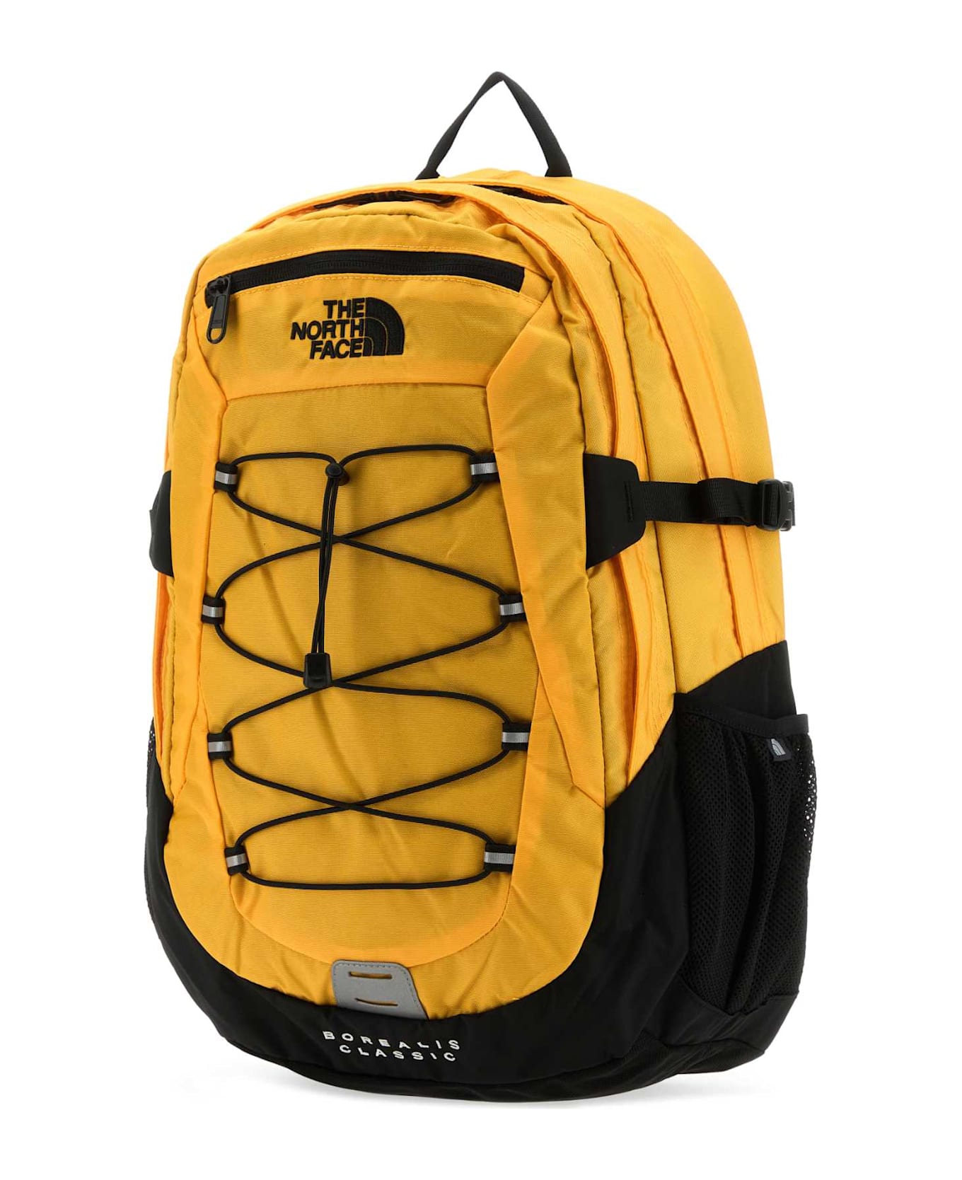 The North Face Two-tone Nylon Borealis Classic Backpack - YELLOW