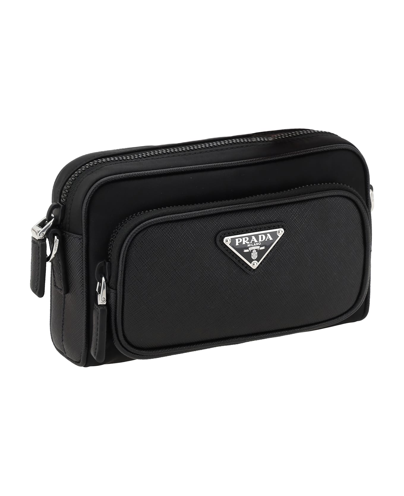 Prada Leather Shoulder Bag - Nero