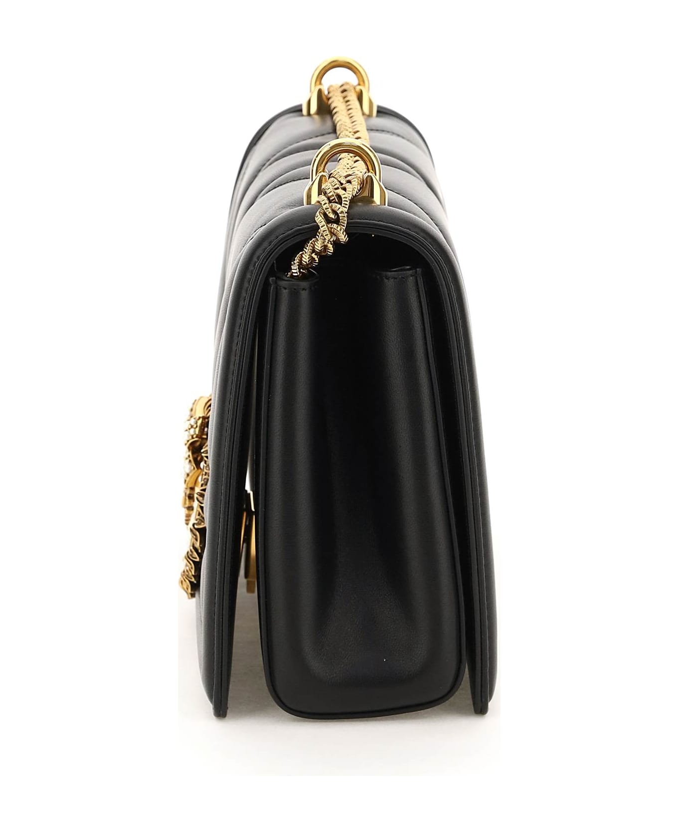 Dolce & Gabbana Devotion Crossbody Bag - NERO (Black)