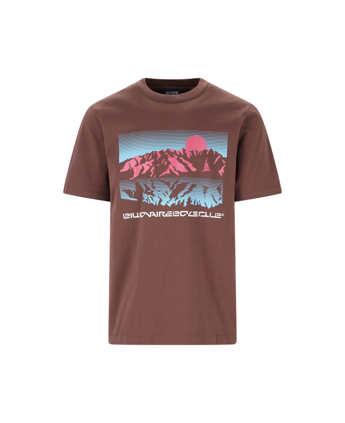 Billionaire Logo T-shirt - Brown