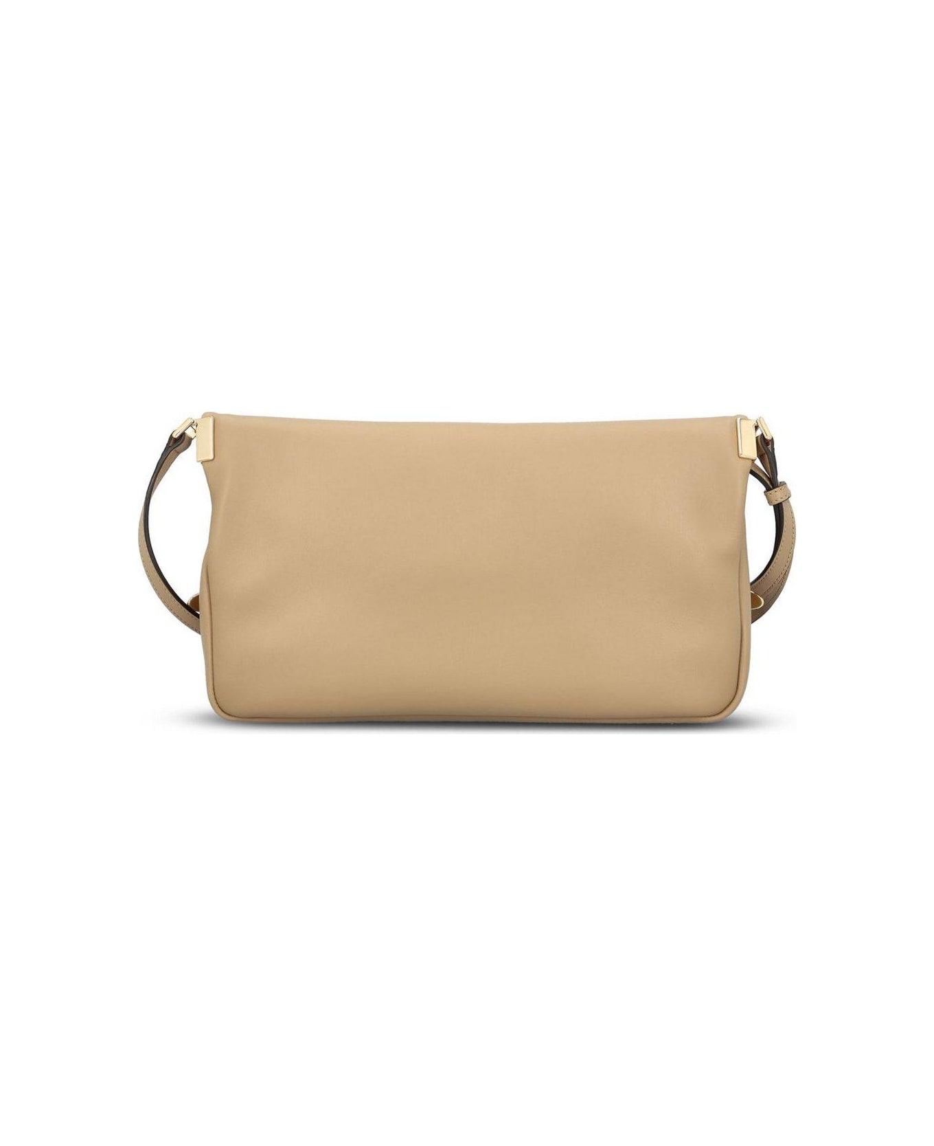 Tod
s Logo Debossed Flap Bag