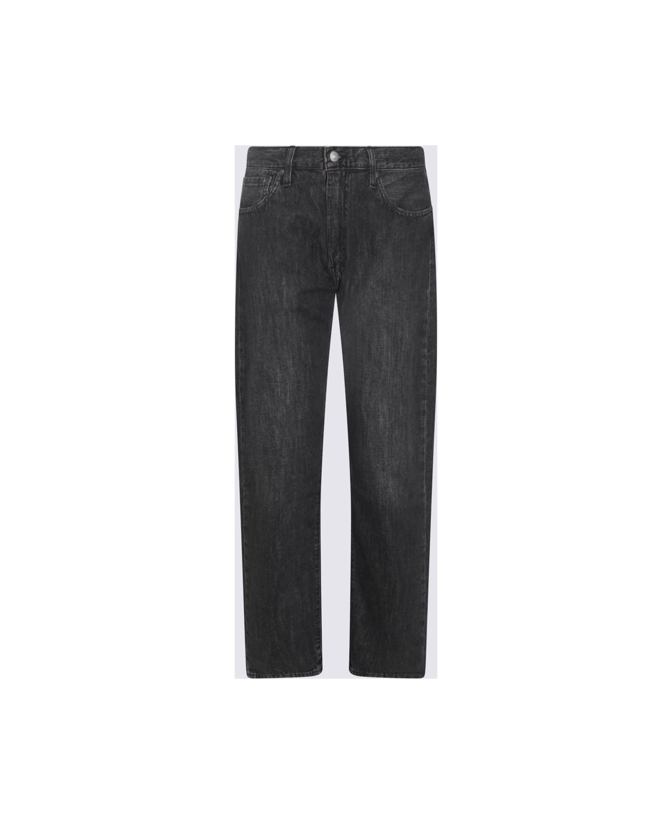 Levi
s Dark Grey Cotton Jeans