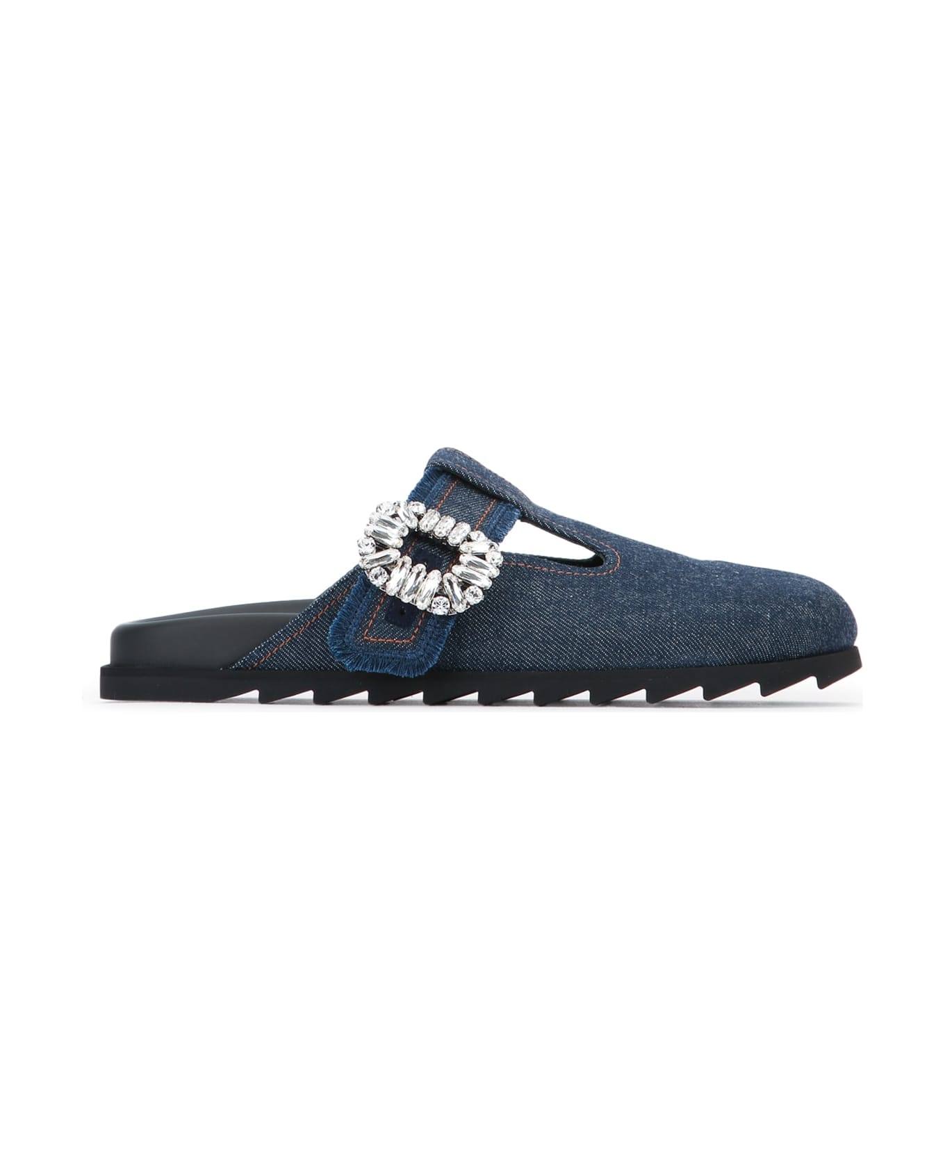 Roger Vivier Slidy Viv Closed T-strap Fri Mule - GALASSIA スニーカー