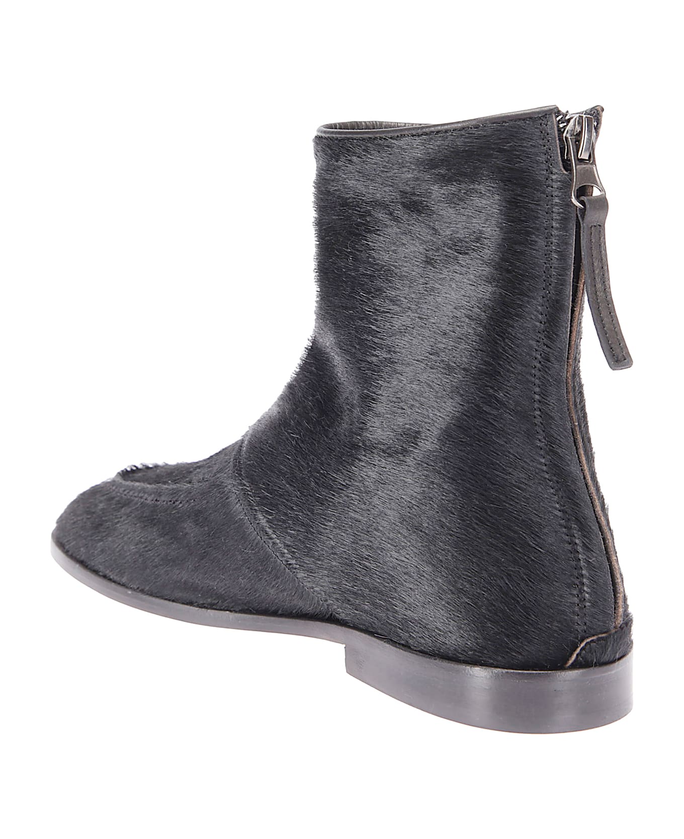 Hereu Juliol Boot Calf Hair - Black