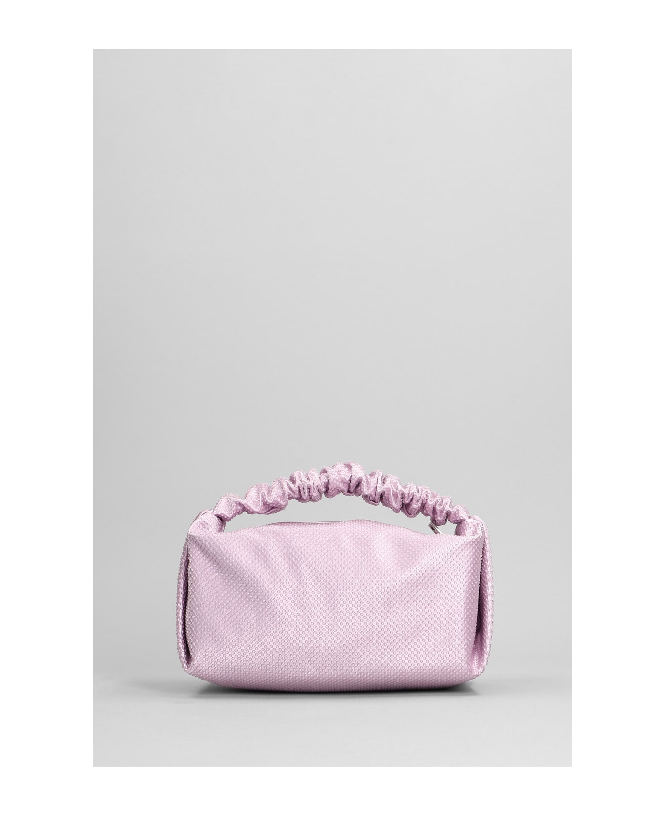 Alexander Wang Scrunchie Mini Hand Bag In Rose-pink Satin - rose-pink トートバッグ