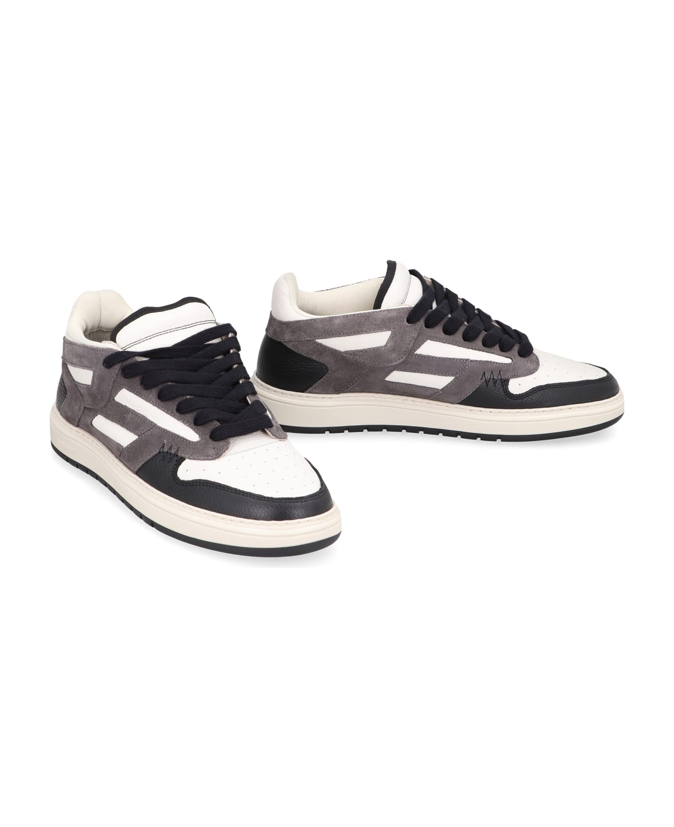 REPRESENT Storm Leather Low-top Sneakers - White スニーカー
