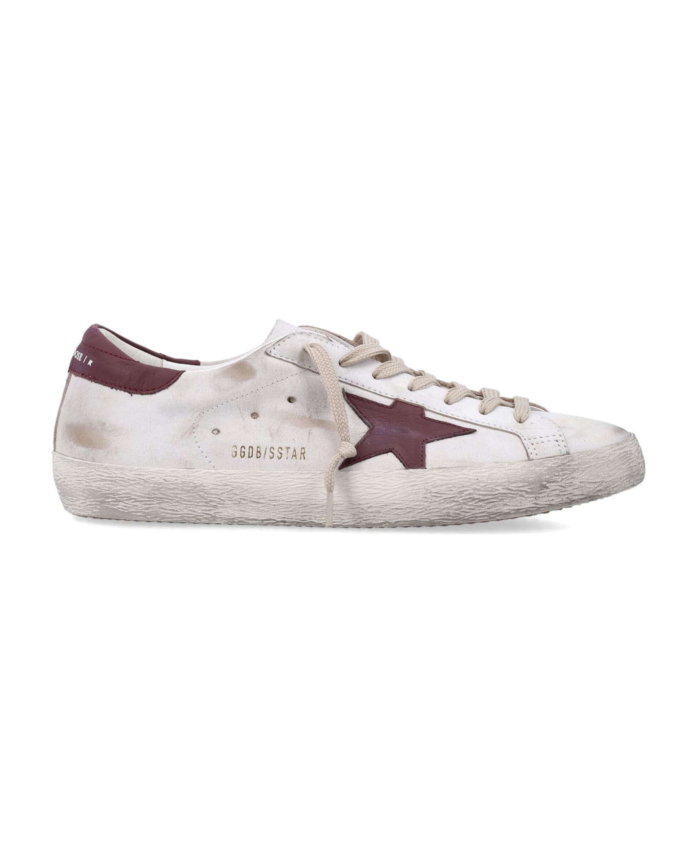 Golden Goose Super-star Sneakers White And Red - WHITE RED