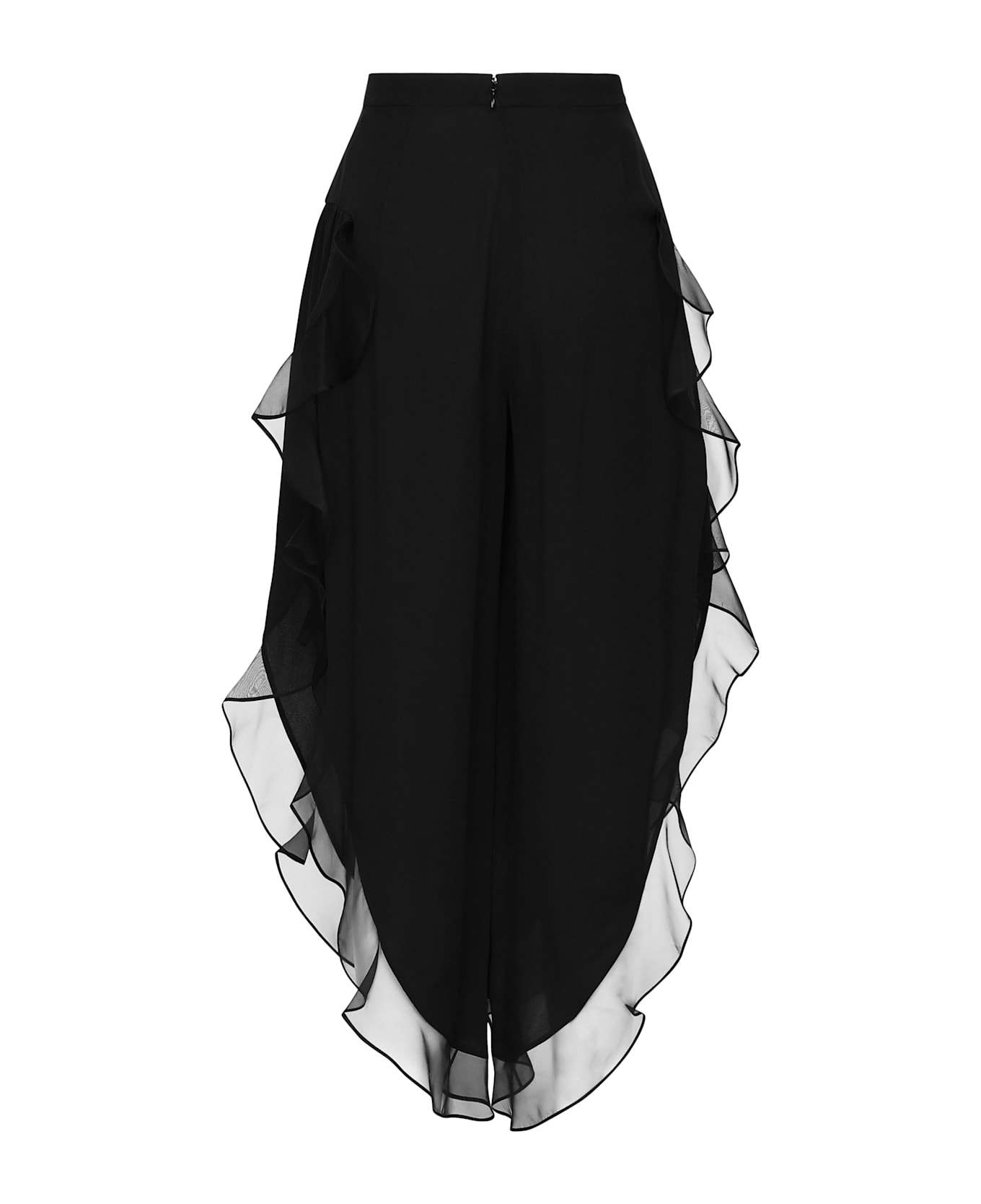 Black Silk Pants
