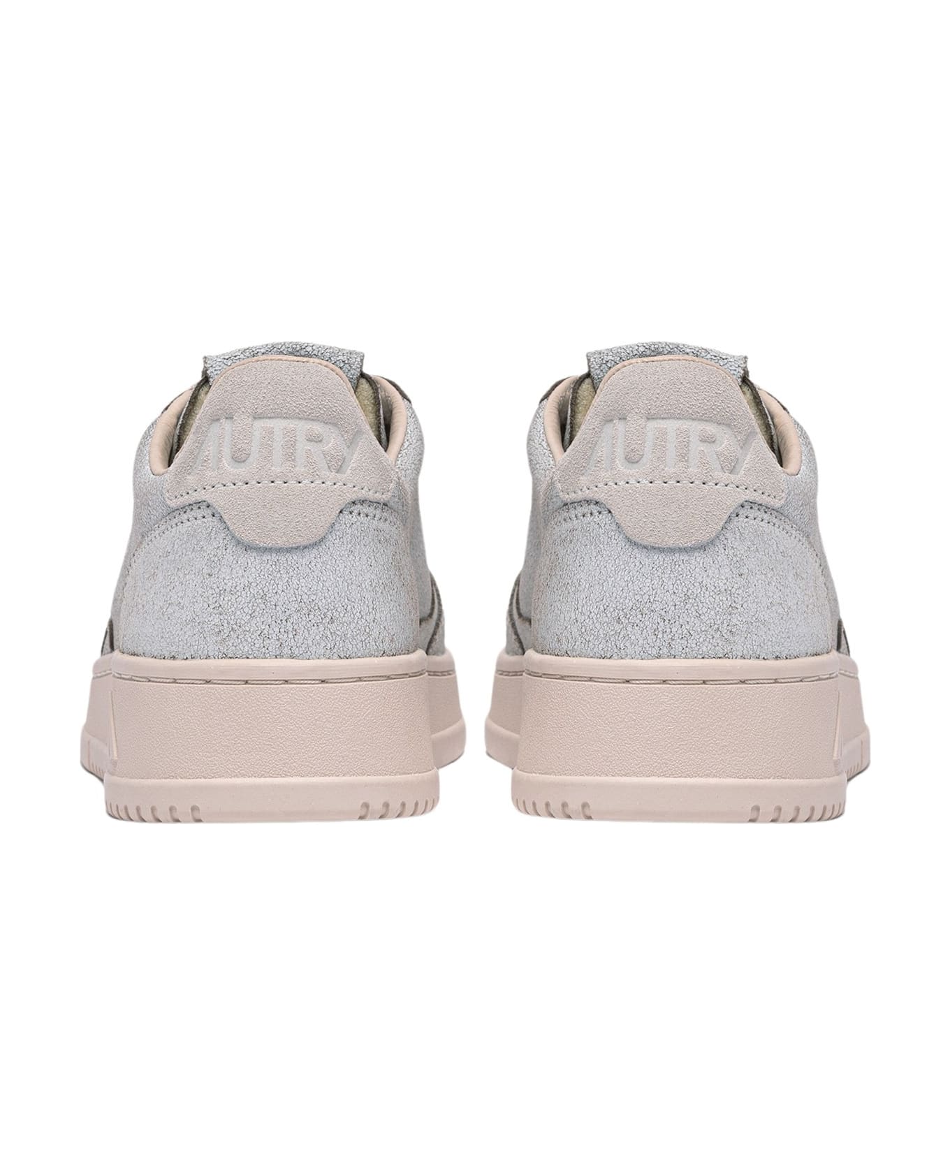 Autry Medalist Low Sue Scrap Wht Pinktint - Wht Pinktint