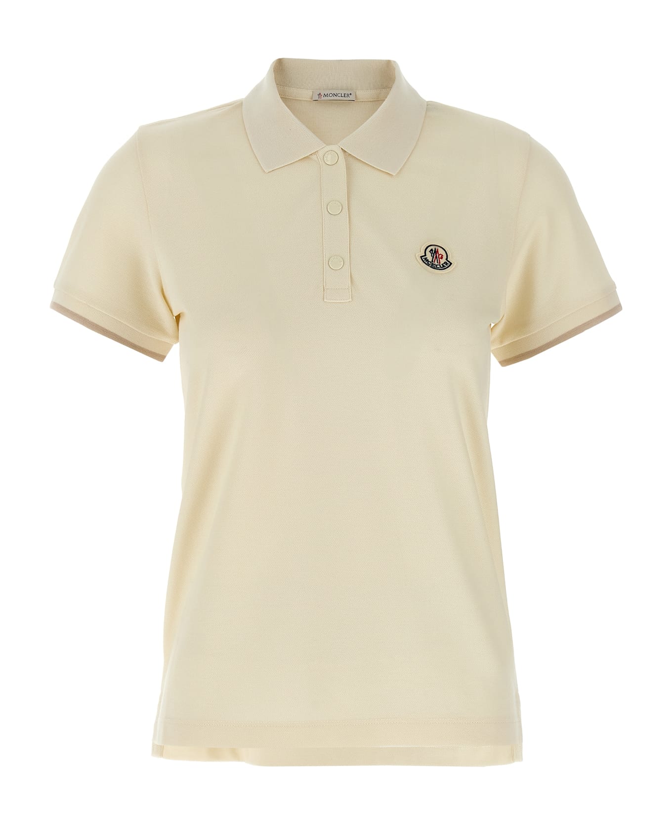 Moncler Logo Patch Polo Shirt シャツ