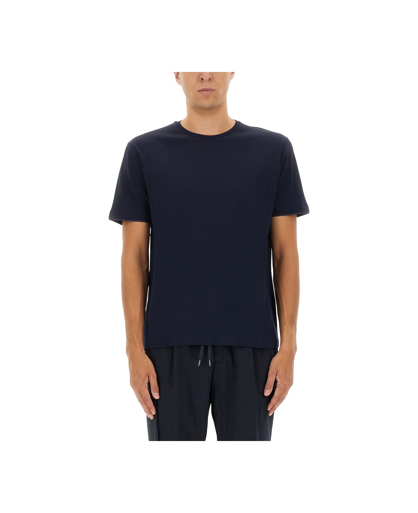 Herno Cotton T-shirt - BLUE