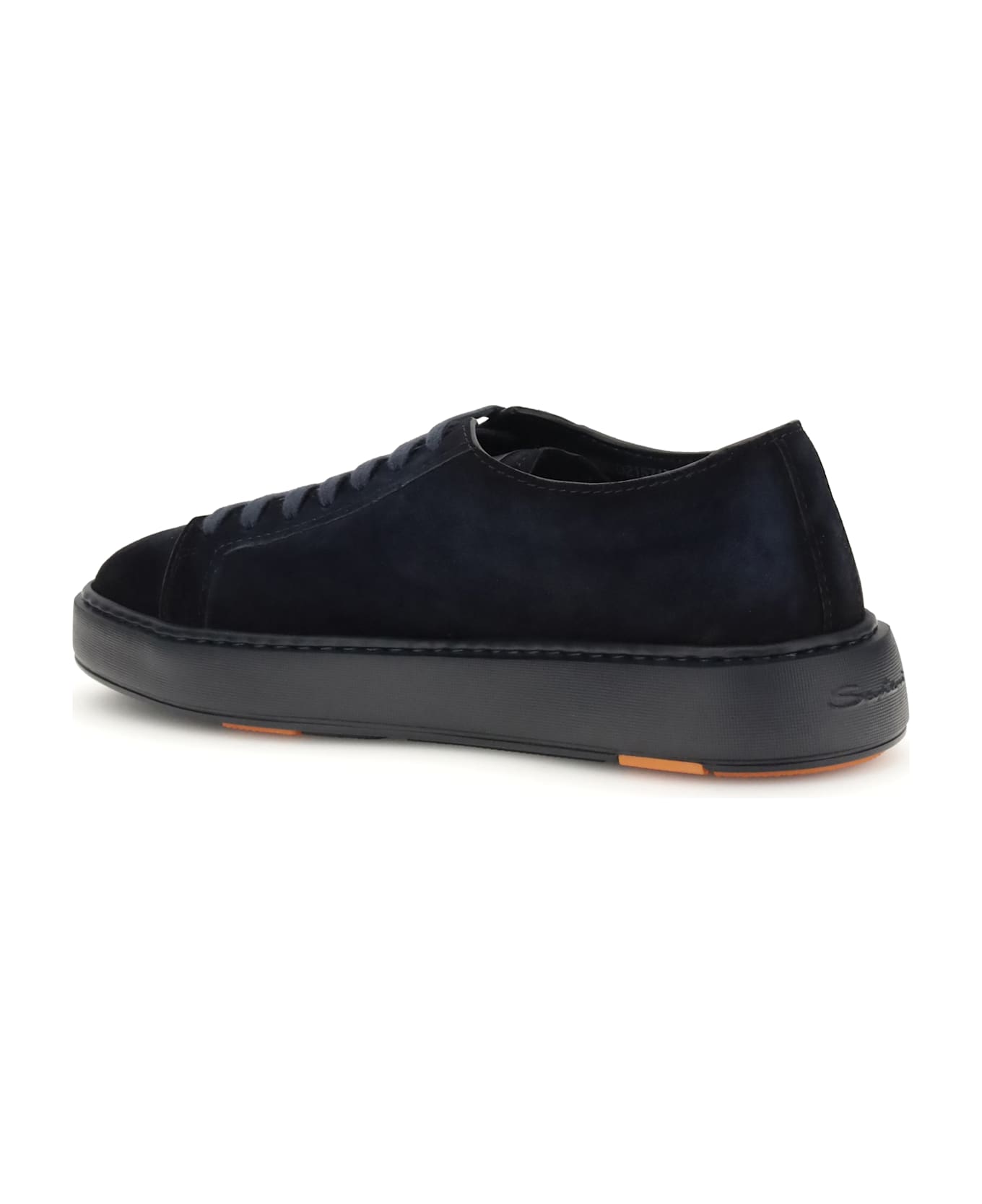 Santoni Suede Sneakers - BLUE