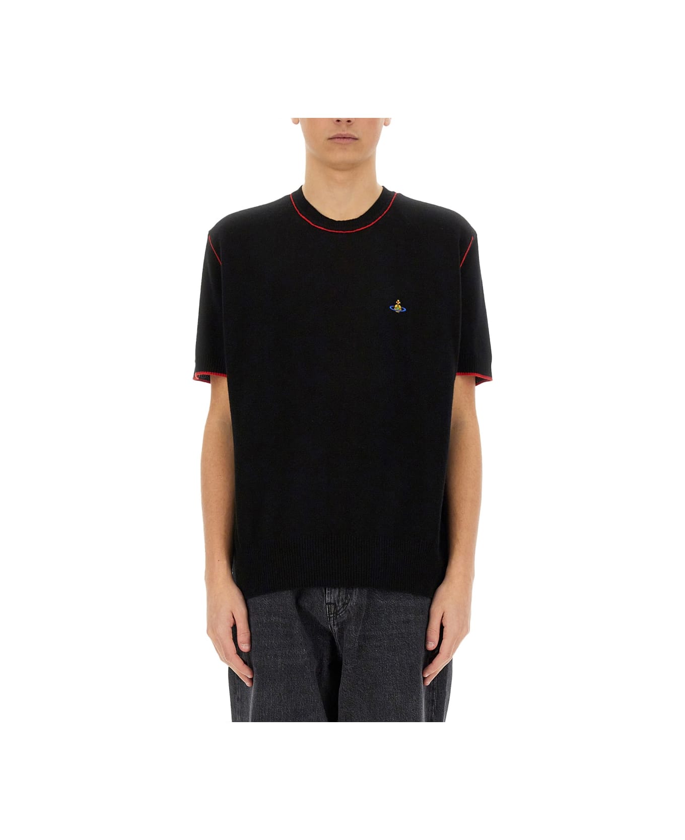 Vivienne Westwood T-shirt "alex" - BLACK