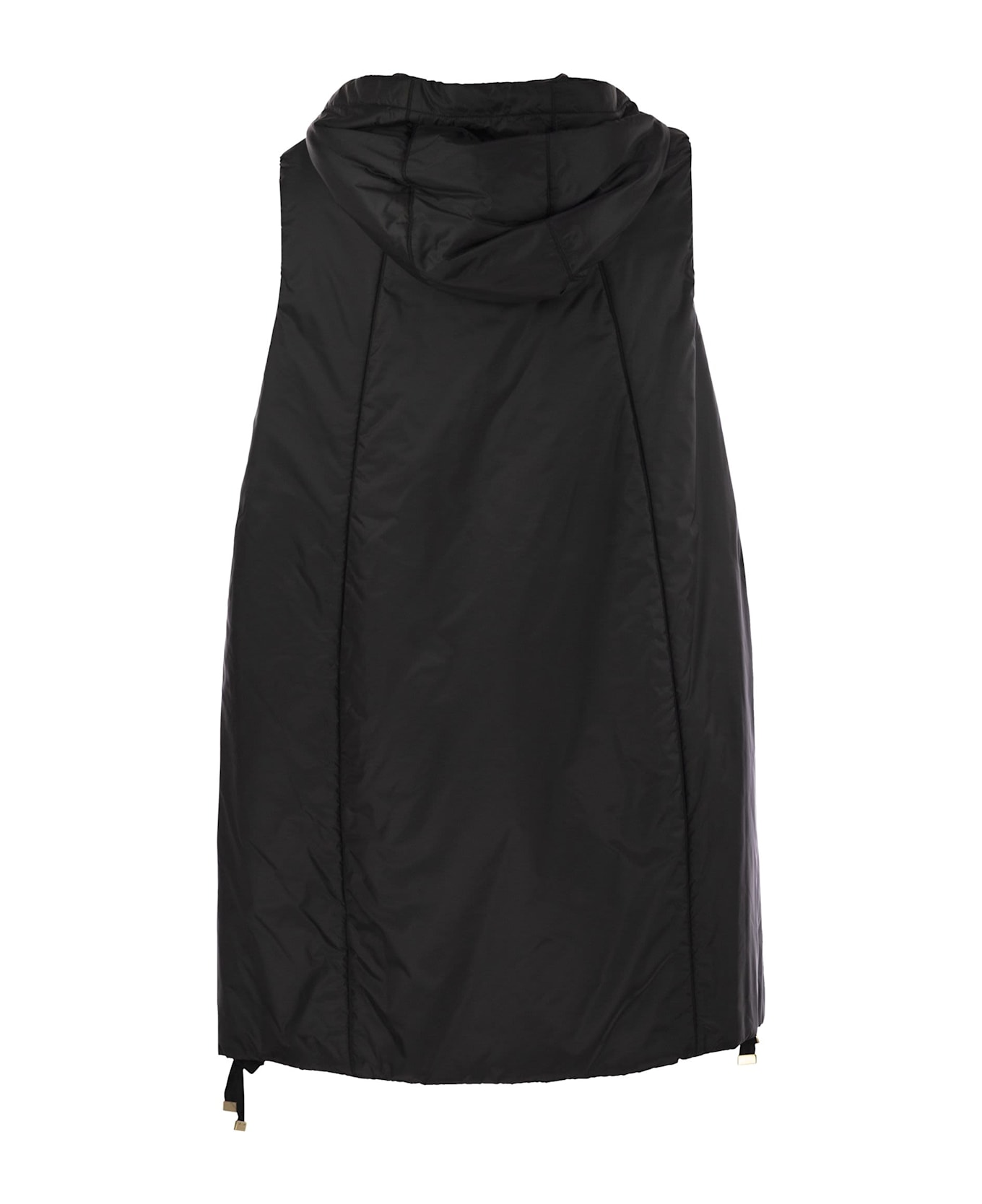 Max Mara The Cube Greengi - Drip-proof Canvas Waistcoat - Black