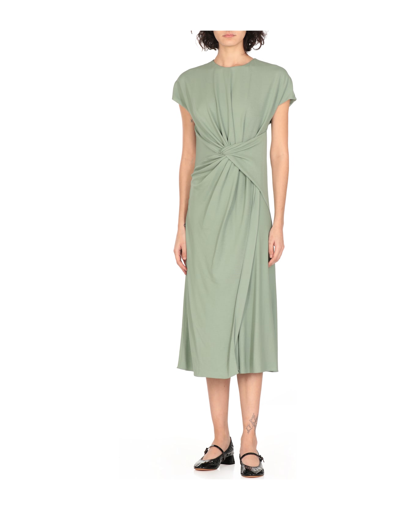 Lanvin Robe Dress - Green