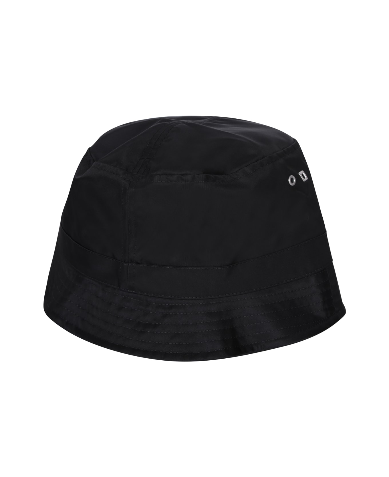 Jacquemus Logo Detailed Bucket Hat - Black