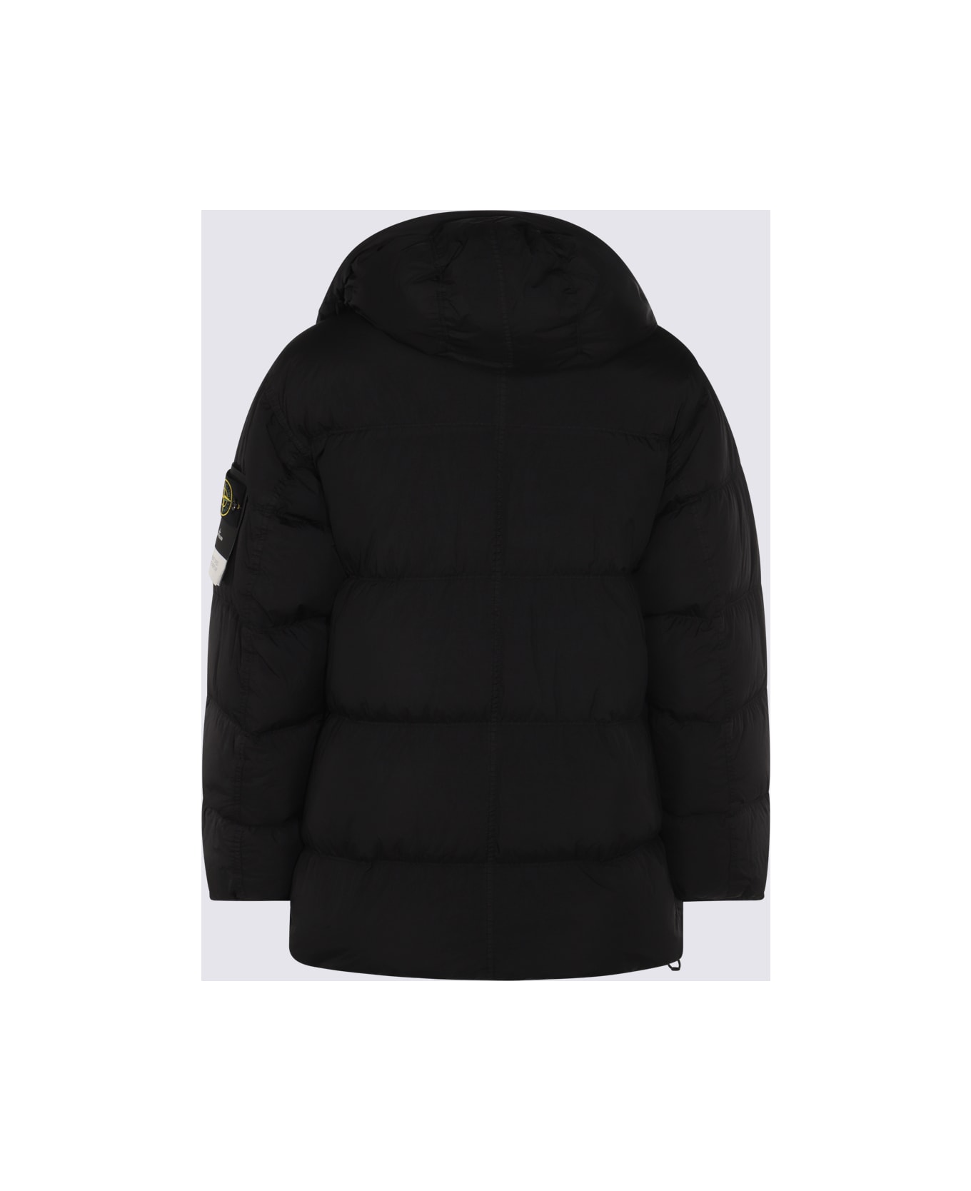 Stone Island Black Down Jacket - Black