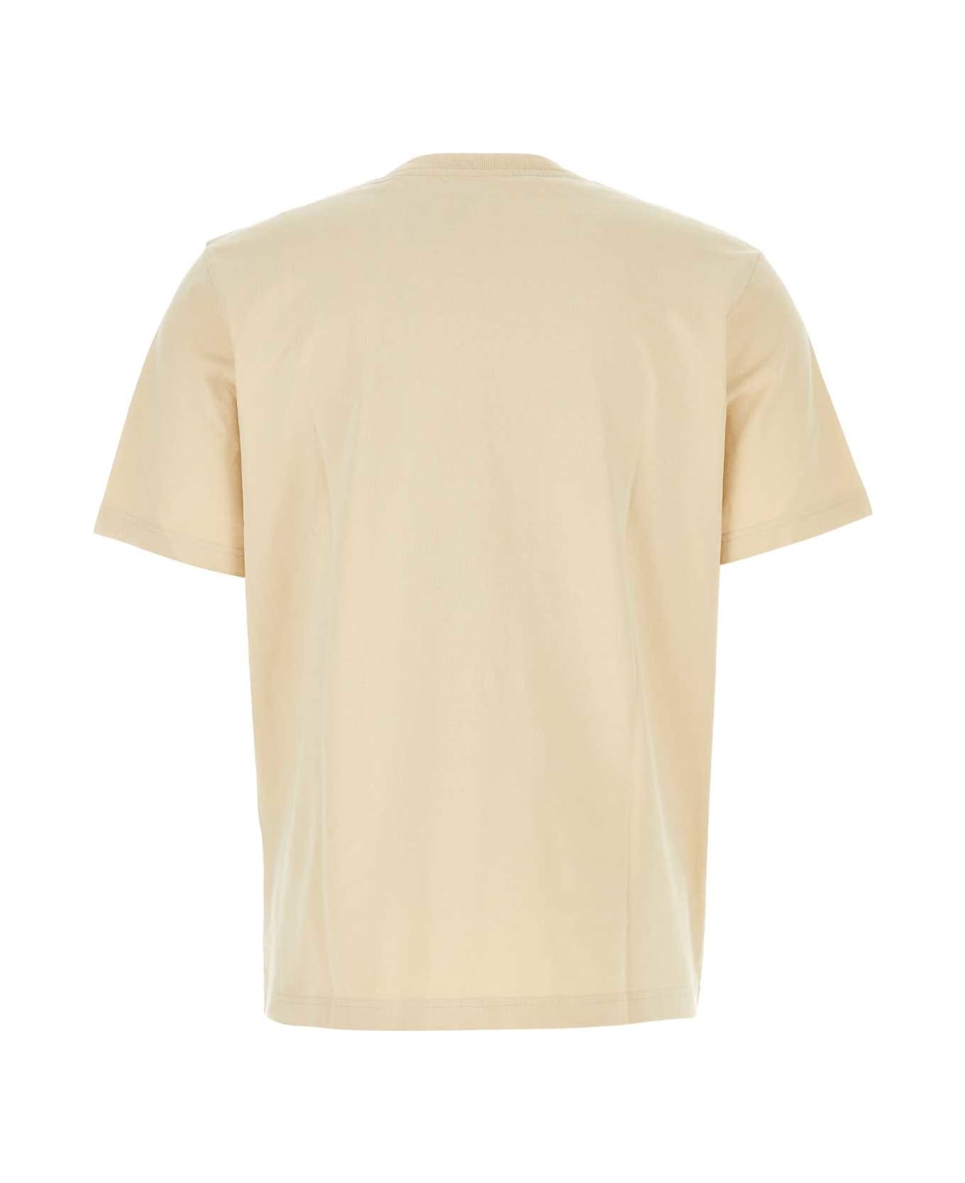 Maison Kitsuné Cream Cotton T-shirt - PAPER