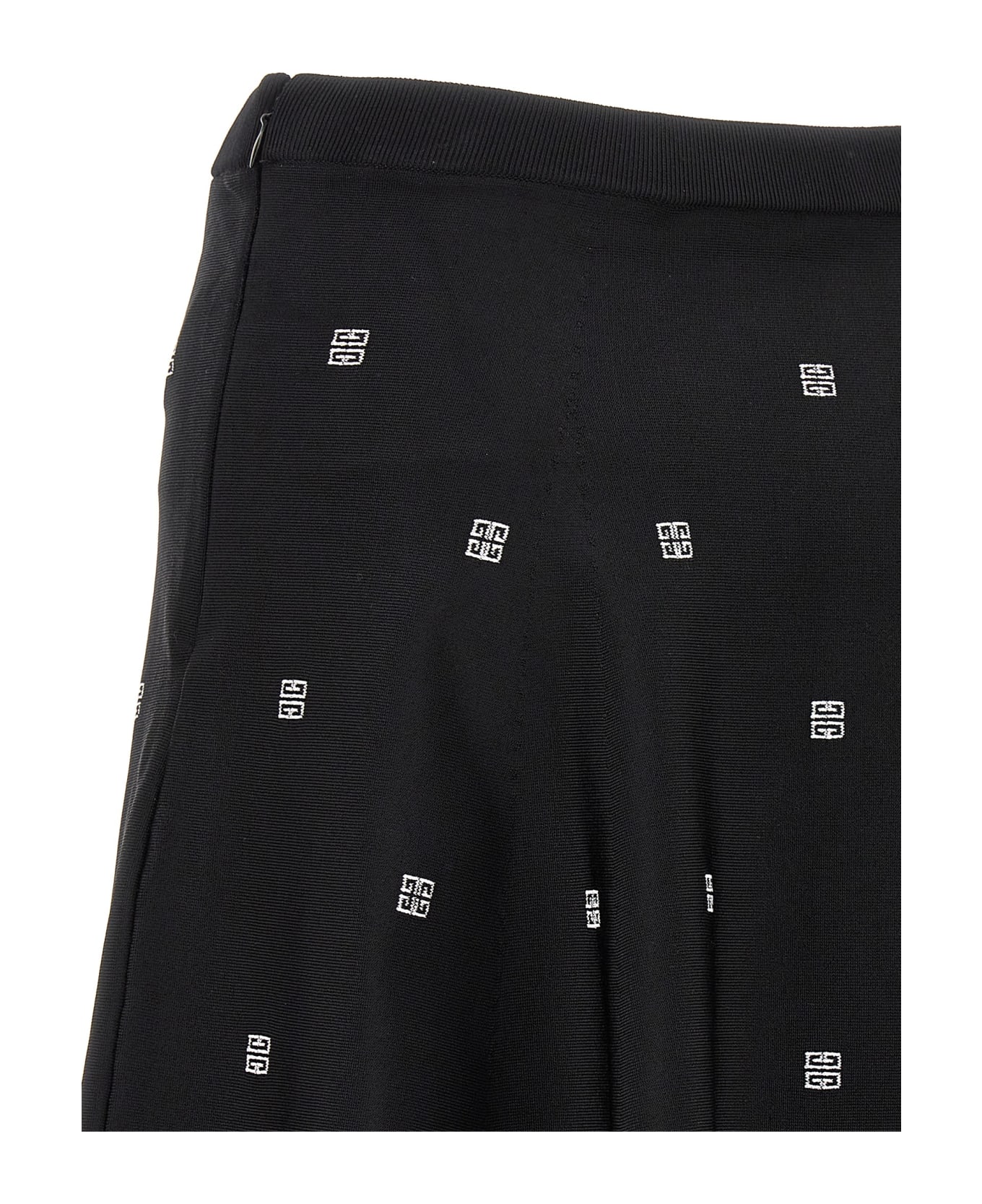 Givenchy All Over Logo Skirt - black