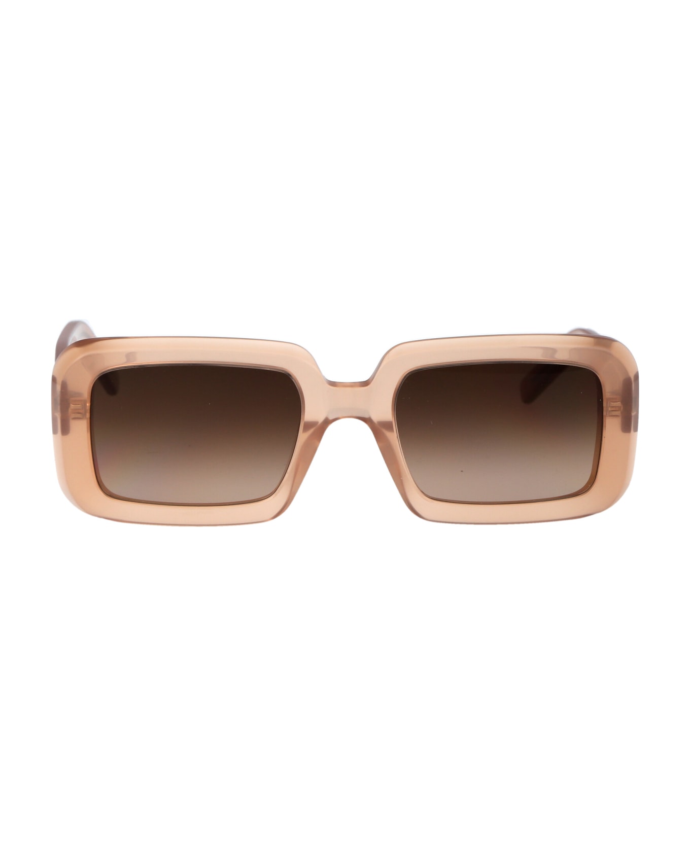 Saint Laurent Eyewear Sl 534 Sunrise Sunglasses - 014 ORANGE ORANGE BROWN
