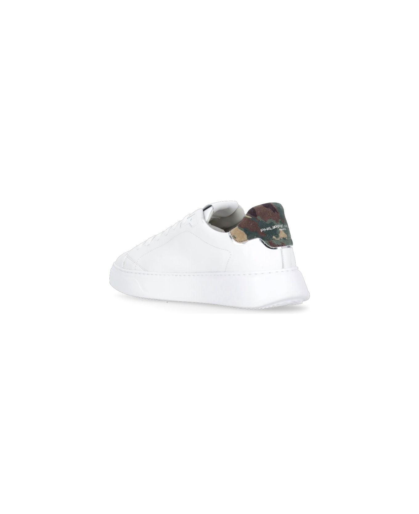 Philippe Model Low Temple Sneakers - White