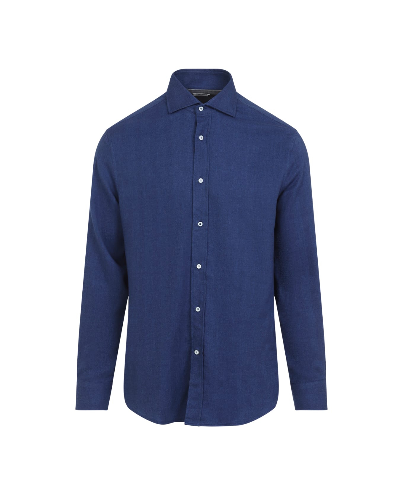 Brunello Cucinelli Flannel Shirt - Blu Colorato