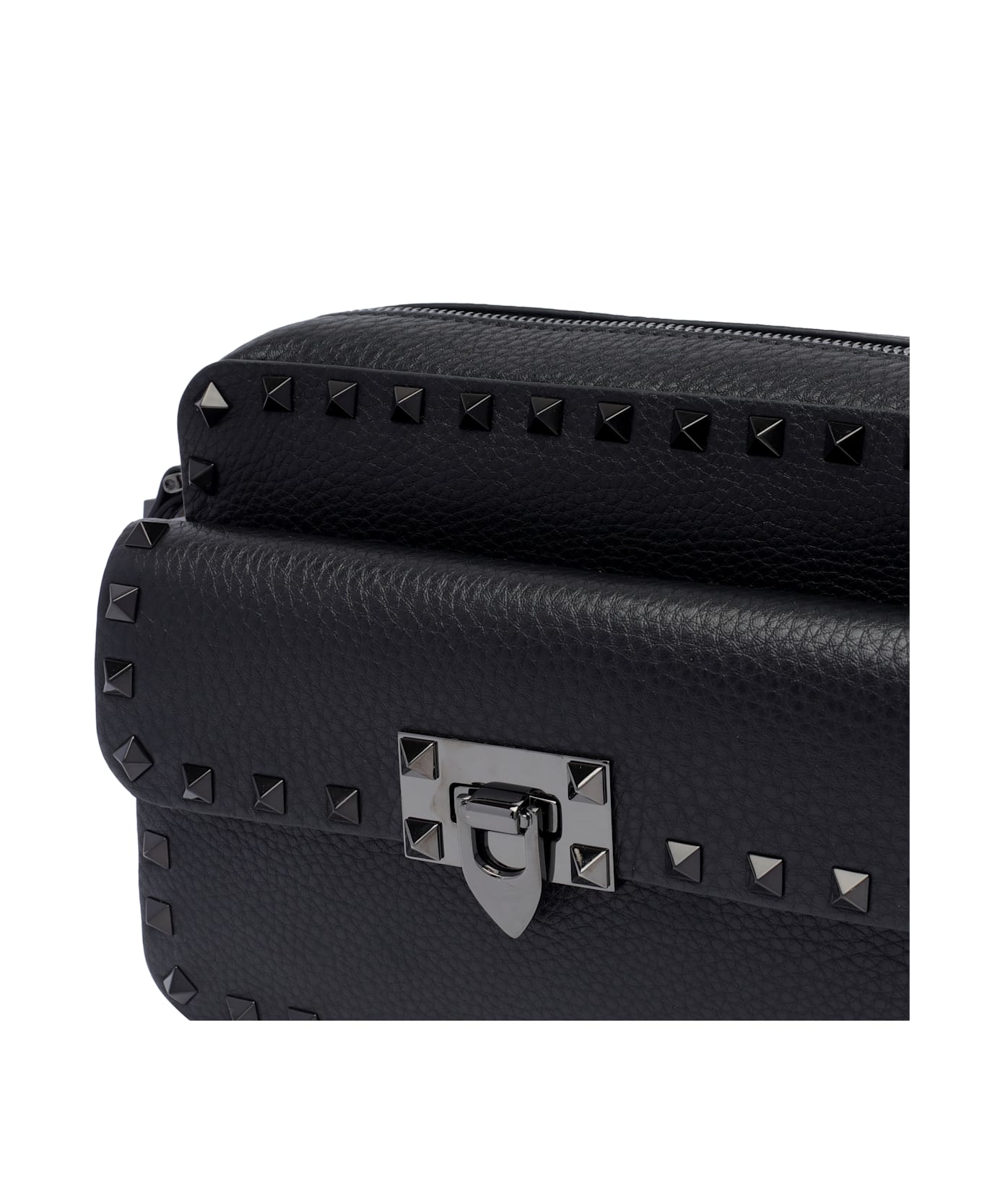 Valentino Garavani Rockstud Crossbody Bag - Black