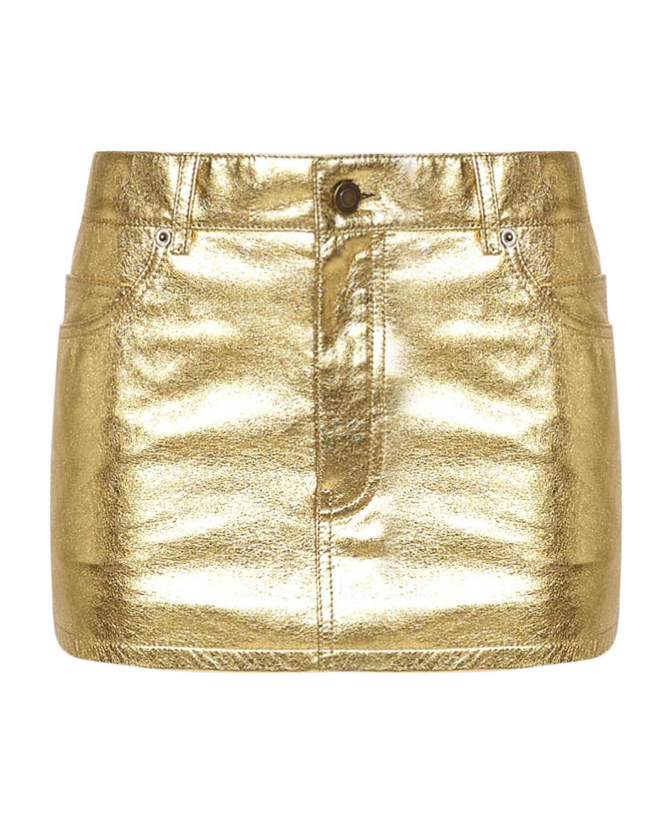 Saint Laurent Skirt - Gold