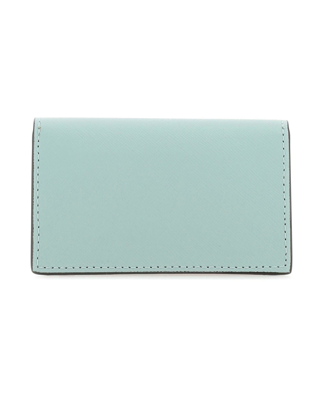 Marni Multicolor Leather Business Card Holder - Z120N