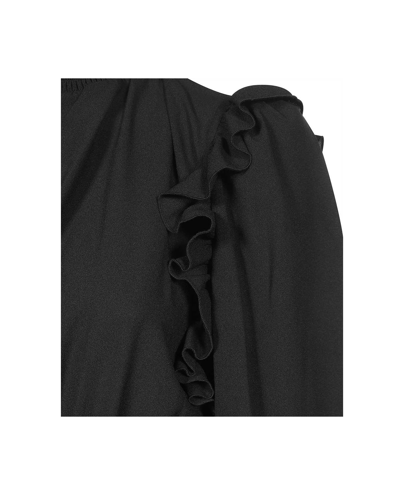 Versace Jeans Couture Crepe Dress - black