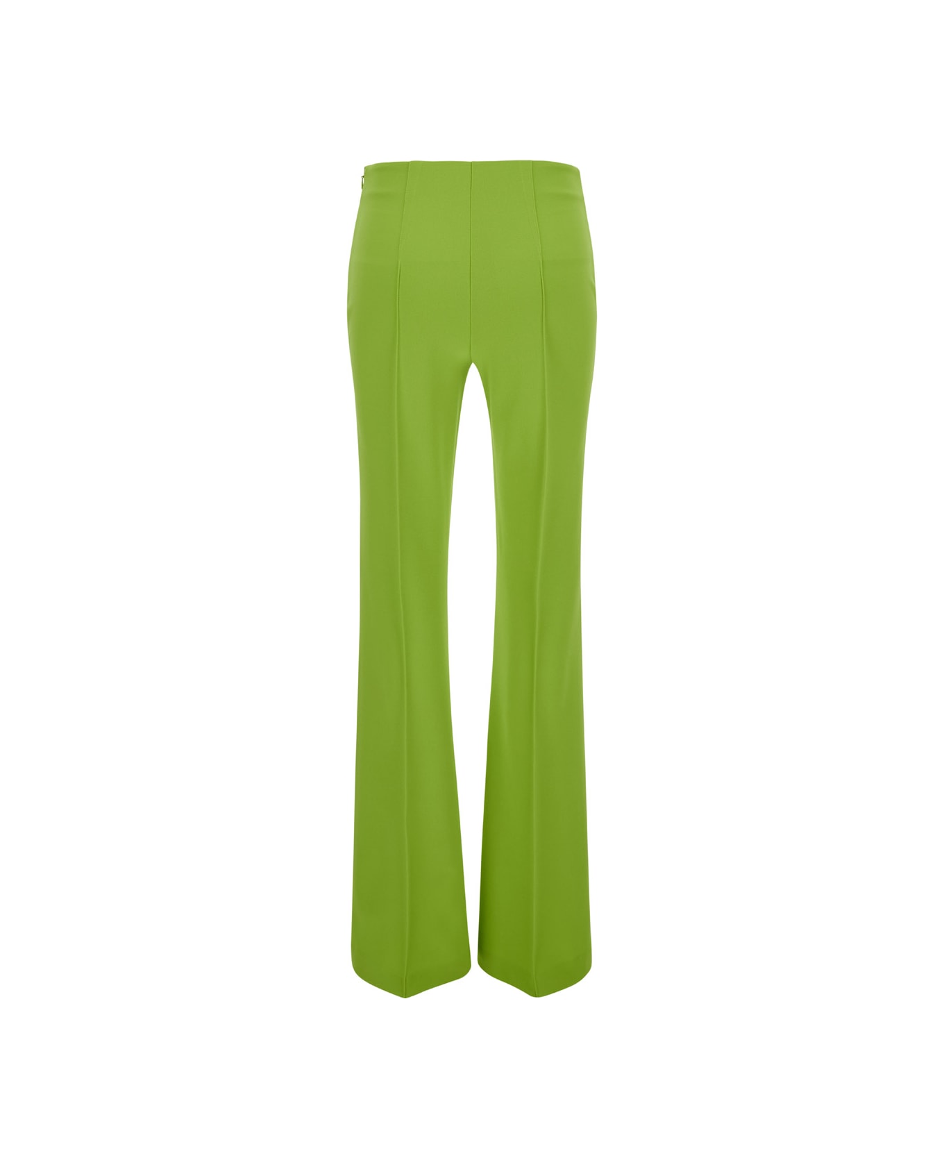 Liu-Jo Tailored High Waisted Green Pants In Stretch Fabric Woman Liu-jo - Green ボトムス