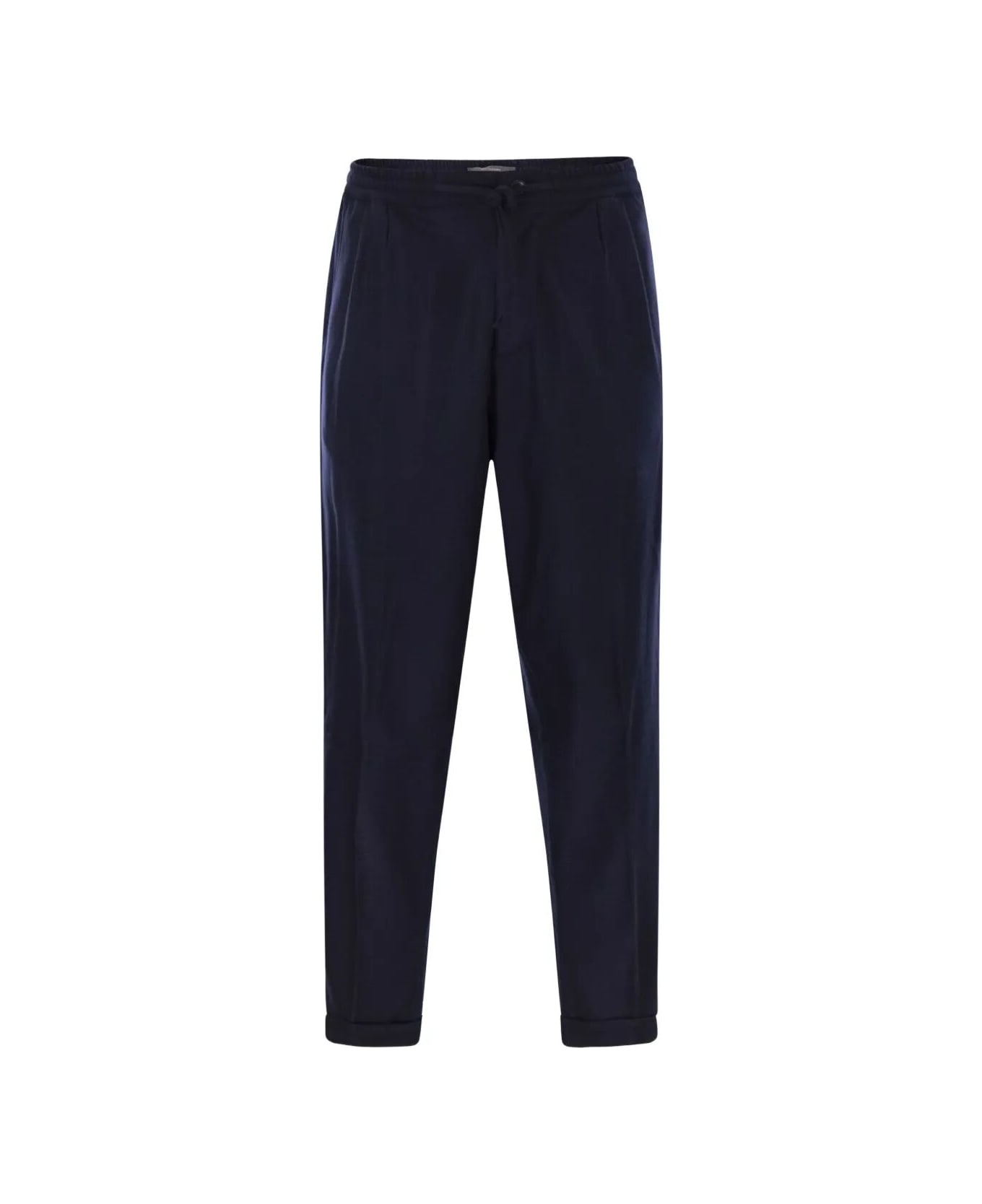 Fedeli Trousers Harvard - Midnightblue