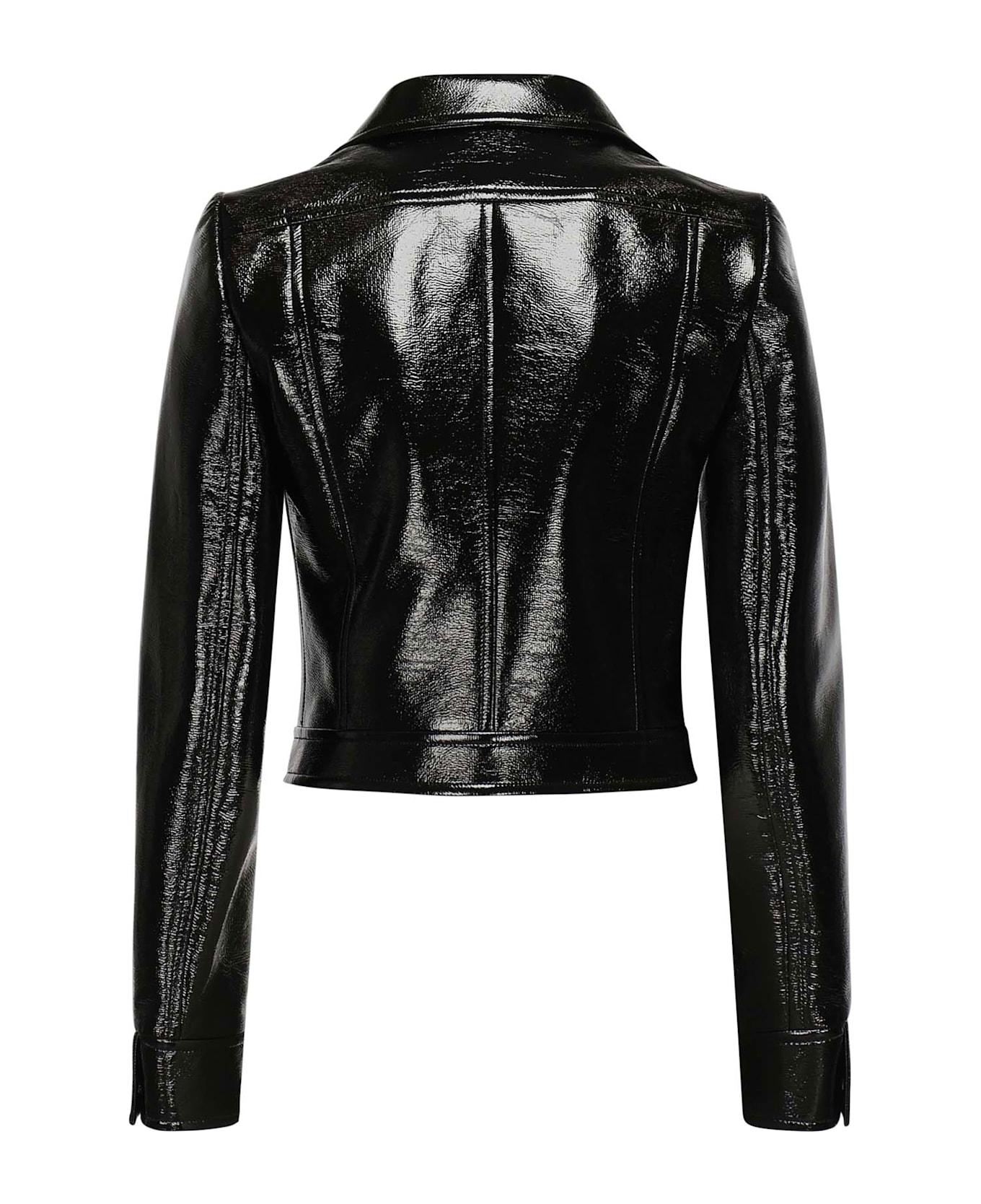 Courrèges Reedition Vinyl Jacket - Black