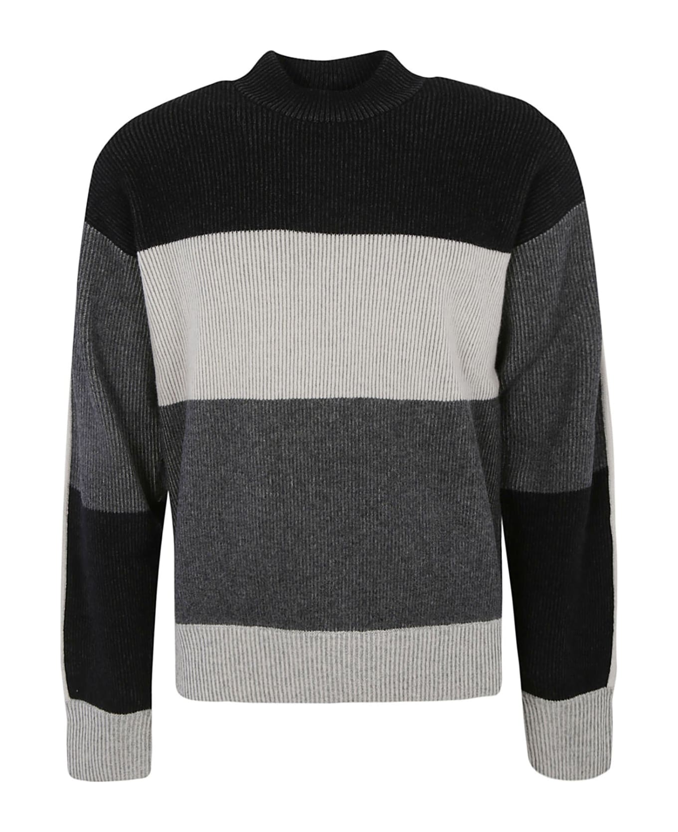 Zegna Logo Sweater - Gray