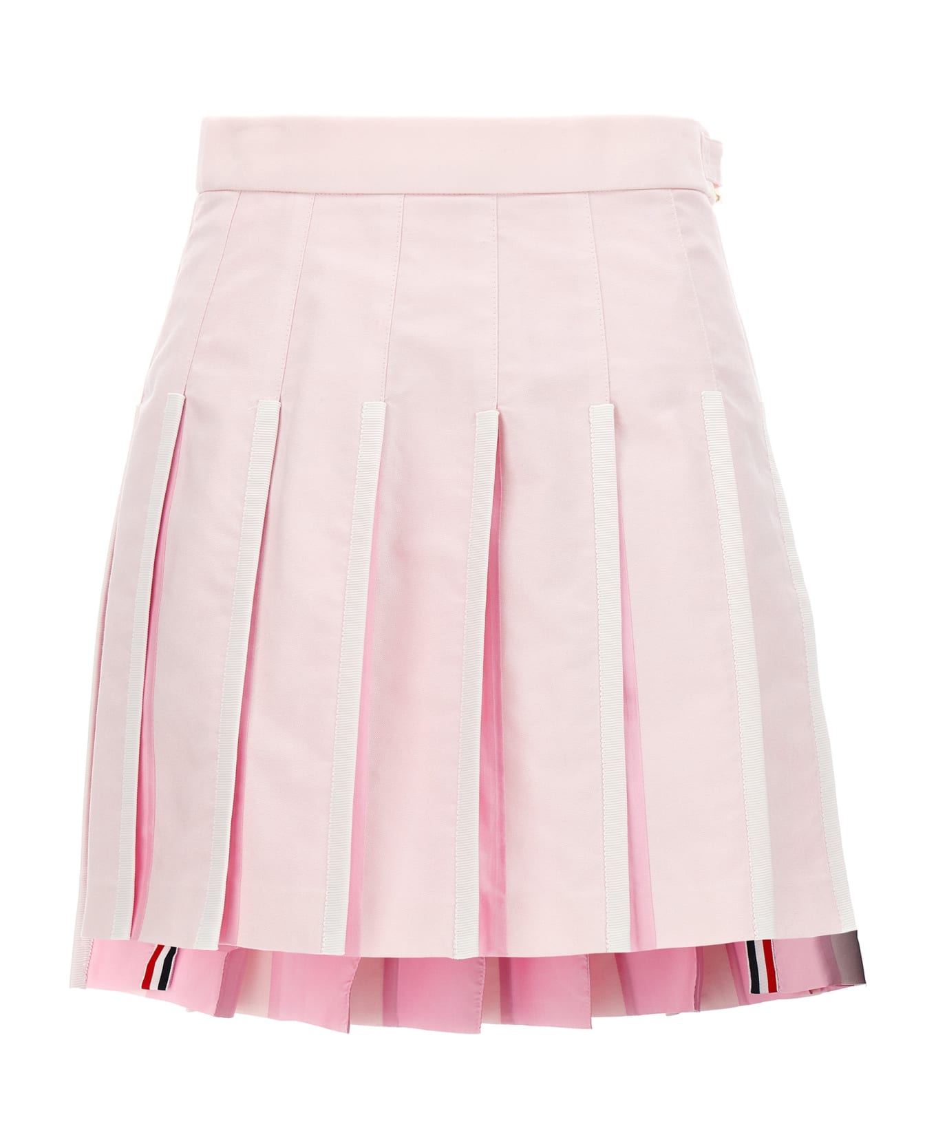 Thom Browne Pleated Oxford Skirt - Pink スカート