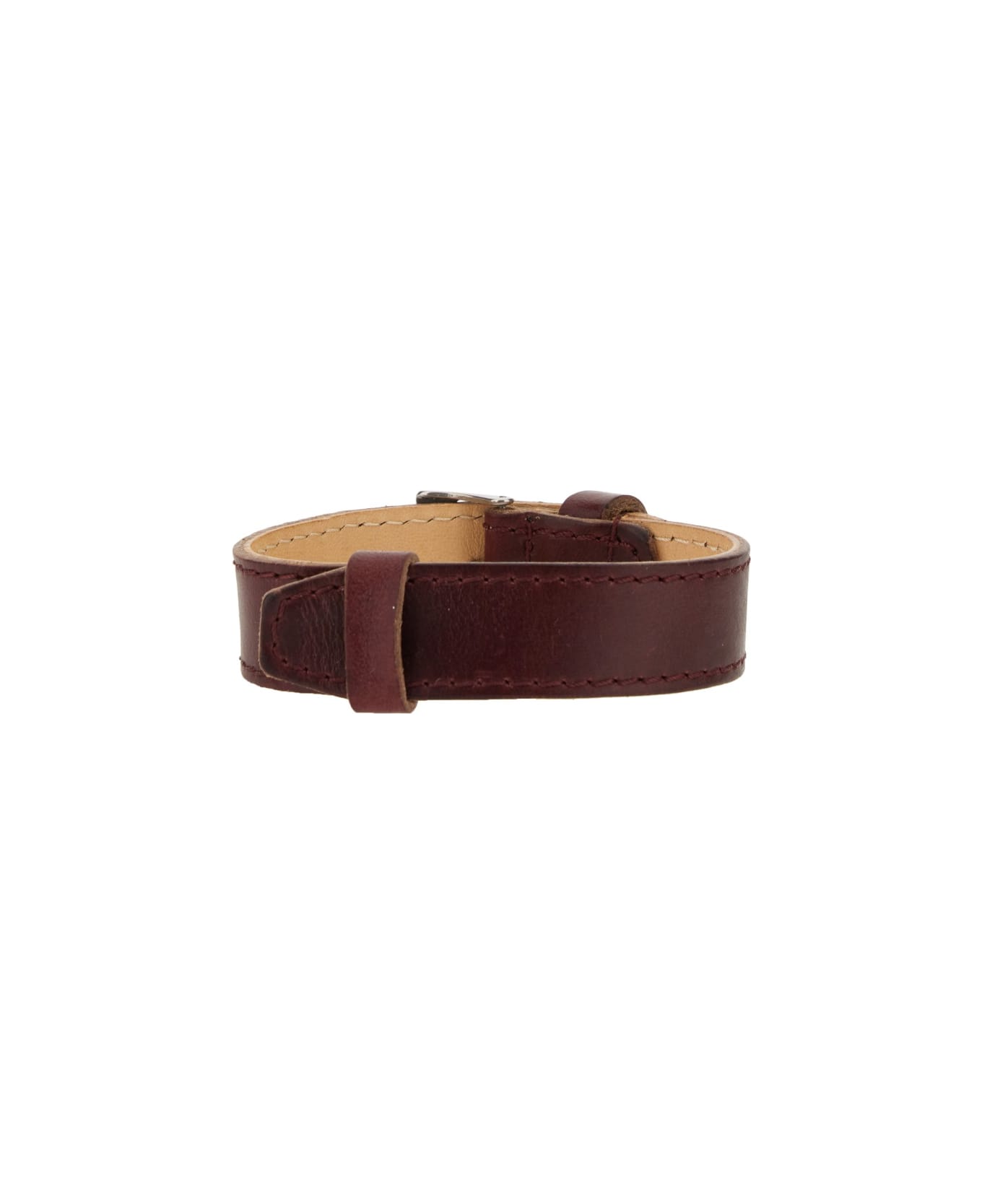 Our Legacy Leather Bracelet - DARK BROWN