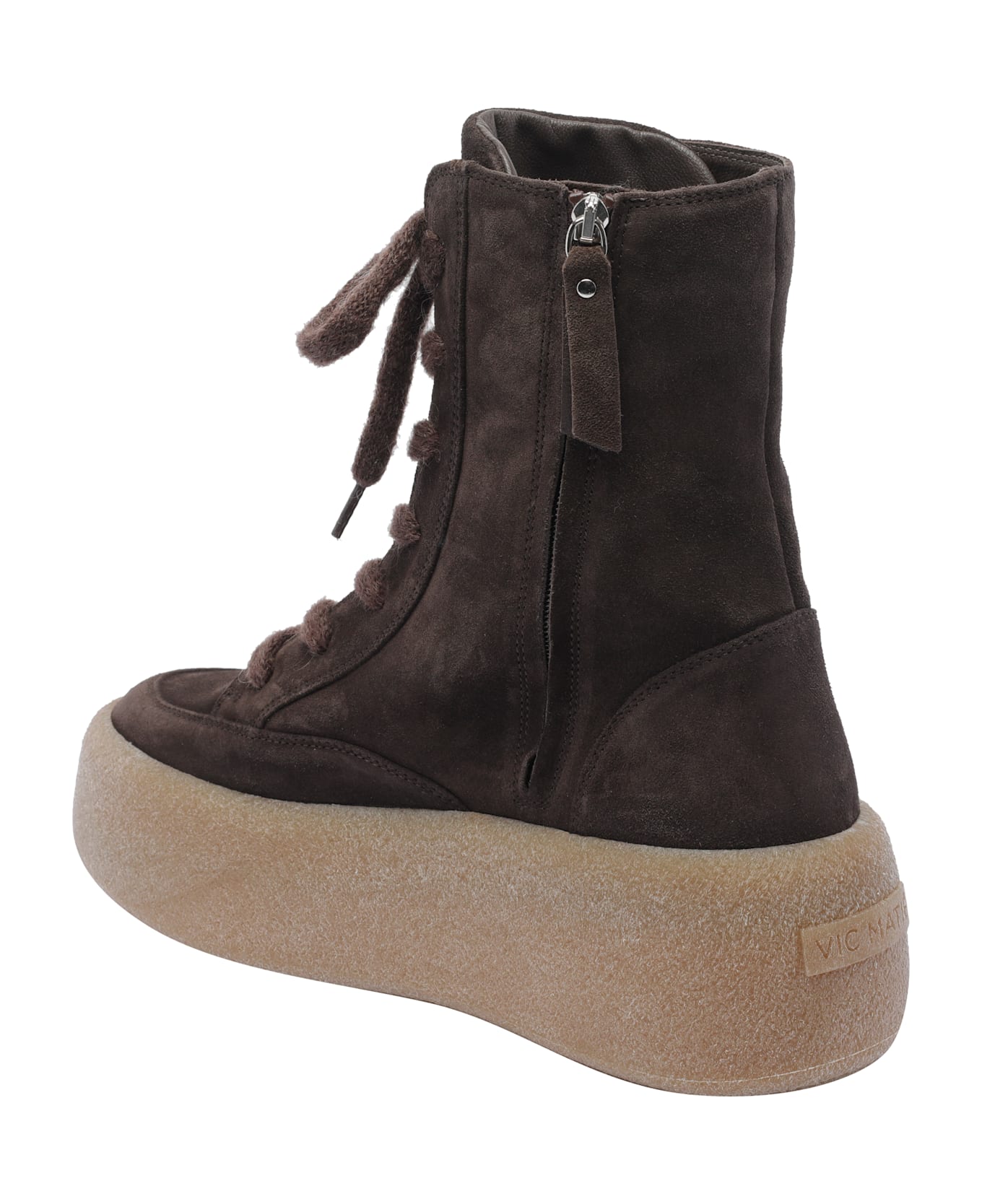 Vic Matié Sense Booties - Brown