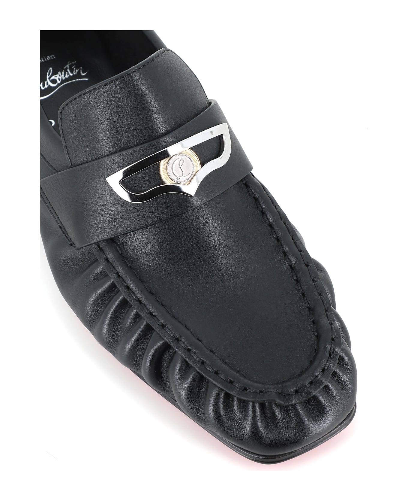 Christian Louboutin Loafer Mocallista Flat - Black