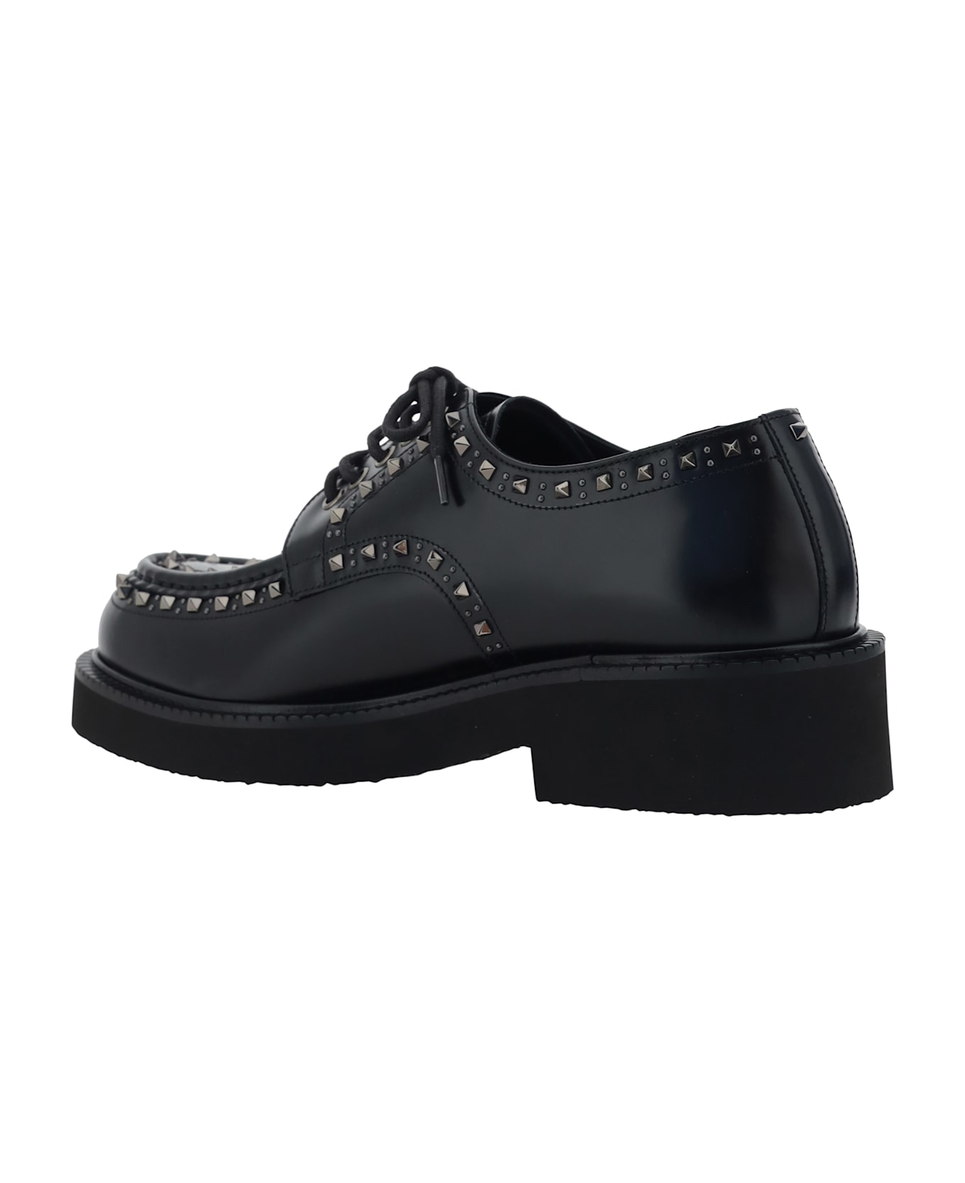 Valentino Garavani Derby Lace-up Shoes - Nero