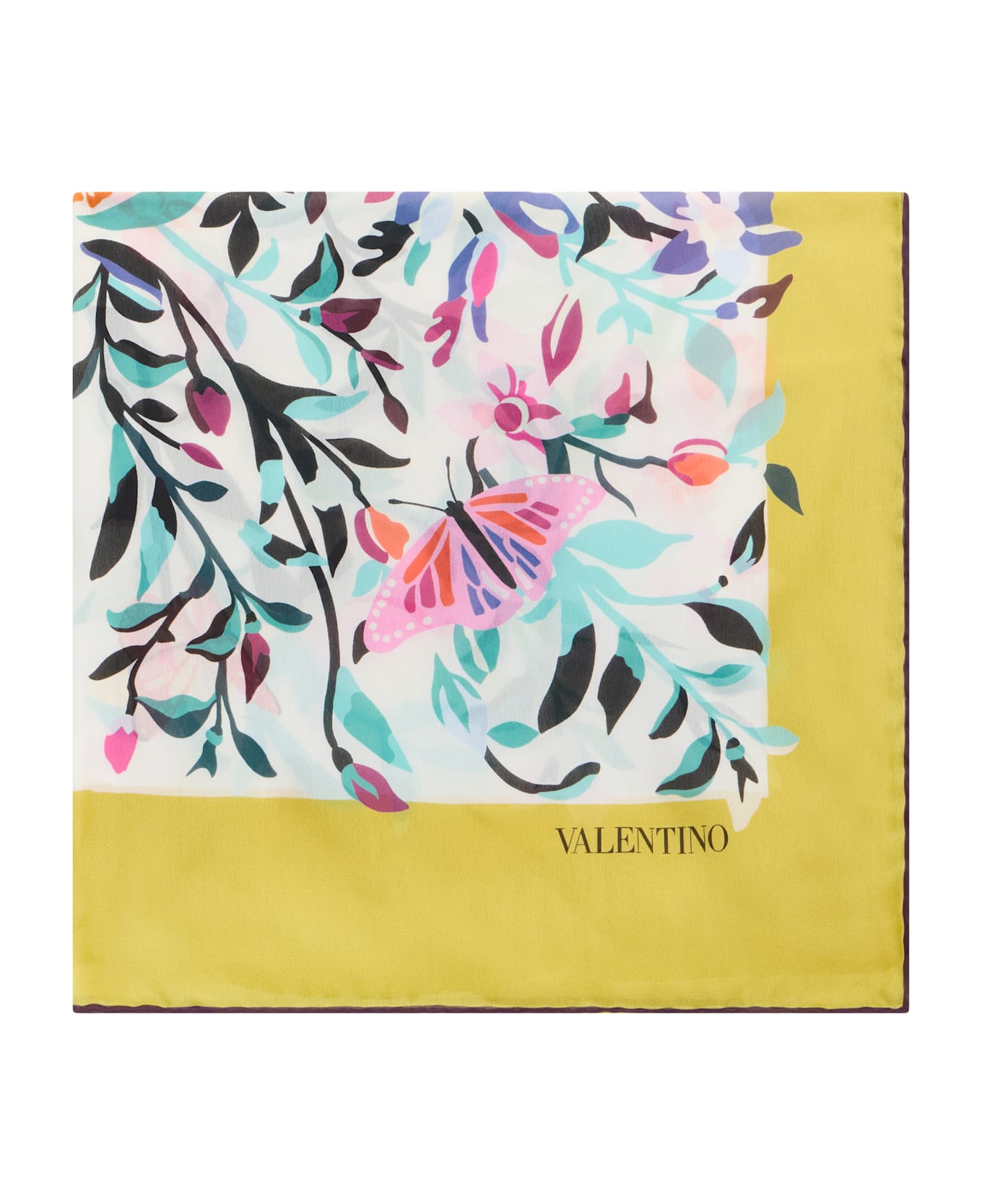 Valentino Garavani Printed Silk Scarf - Multicolor