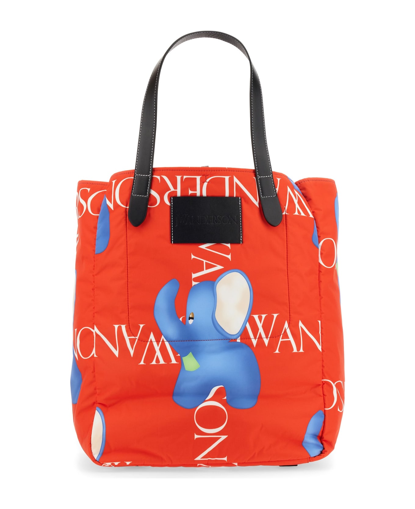J.W. Anderson Tote Bag With Print - ROSSO