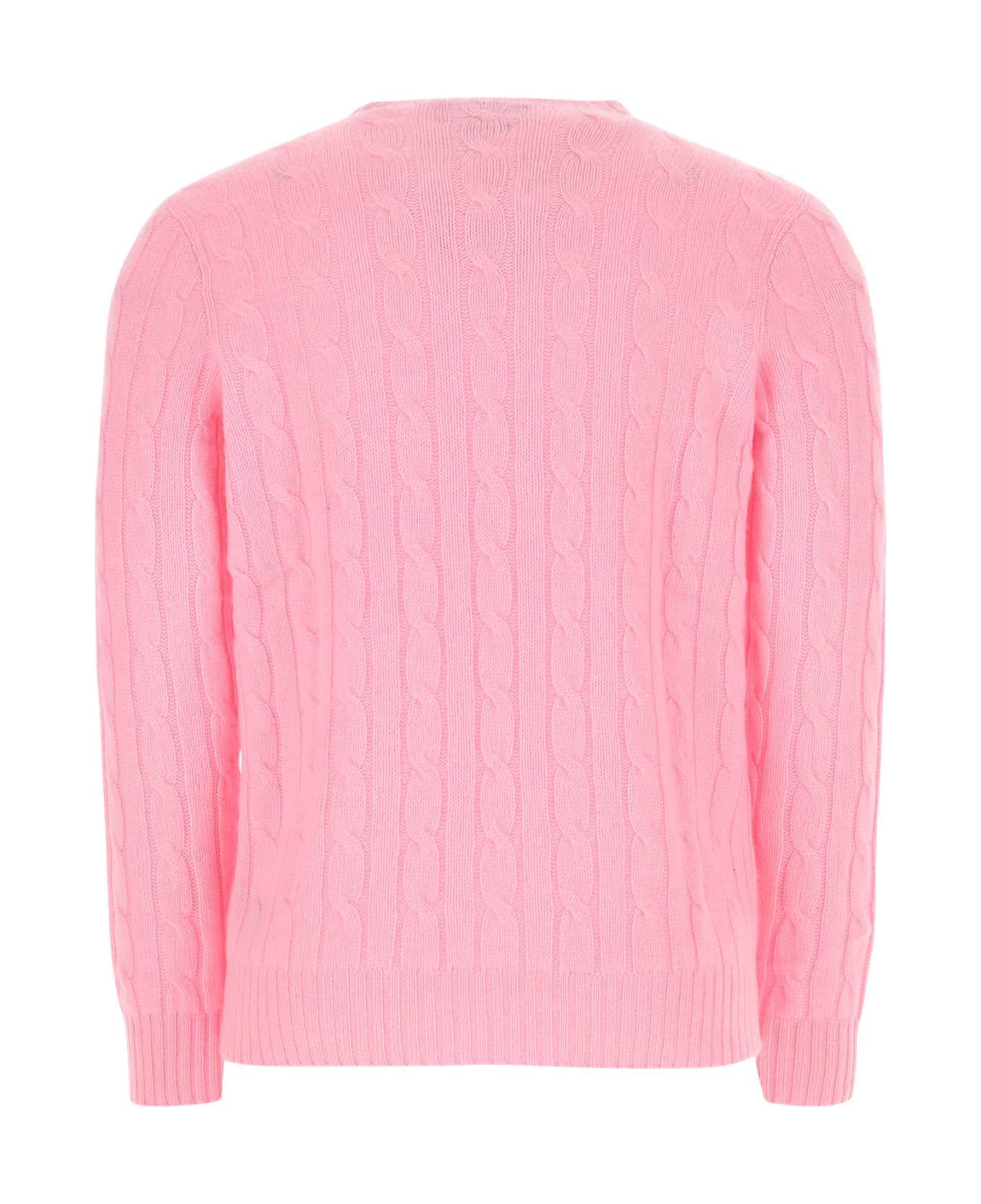 Polo Ralph Lauren Pink Cashmere Sweater - 001