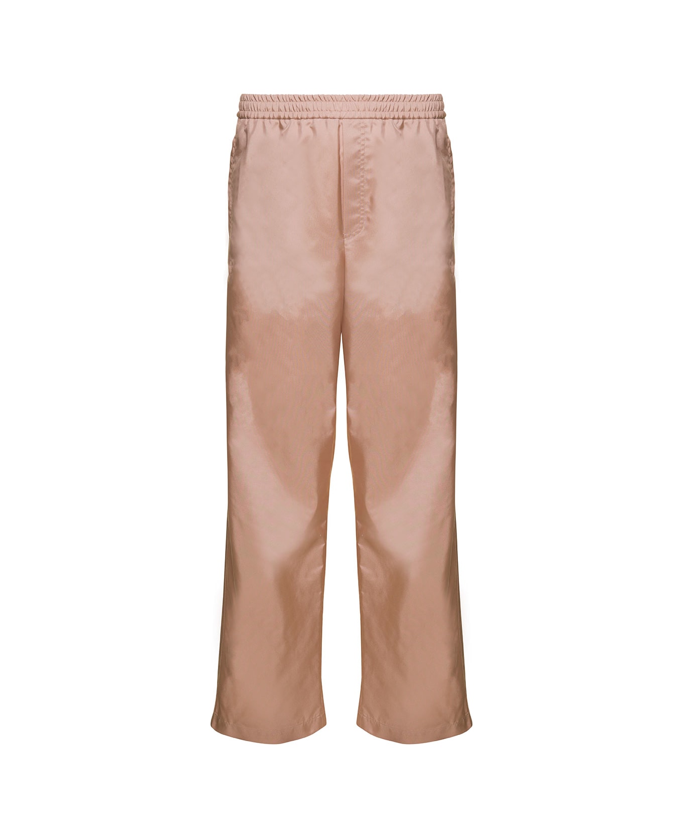 Valentino Pantalone Jogger | Set | Textured Nylon - Sand