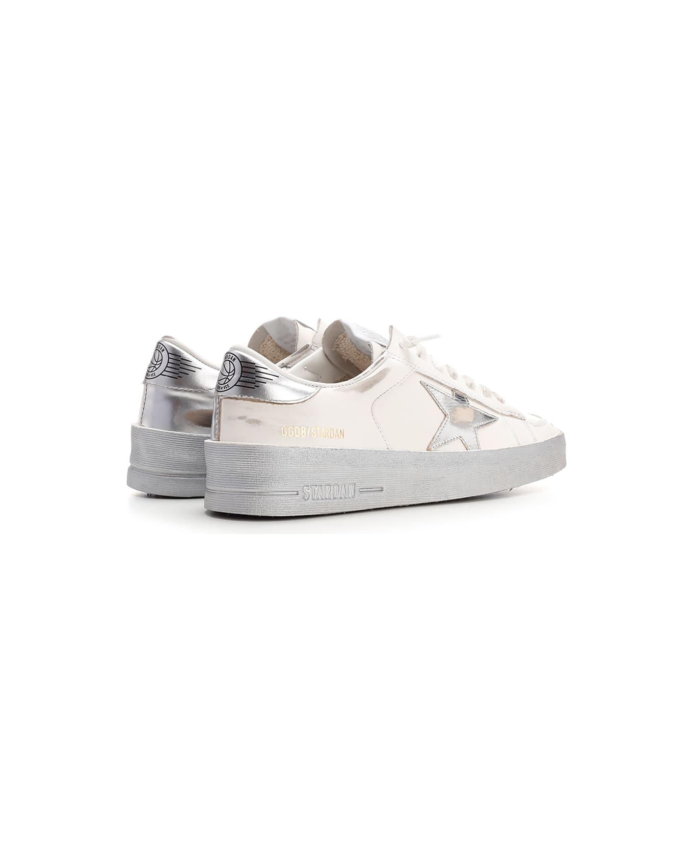 Golden Goose Stardan Sneakers - White/Silver