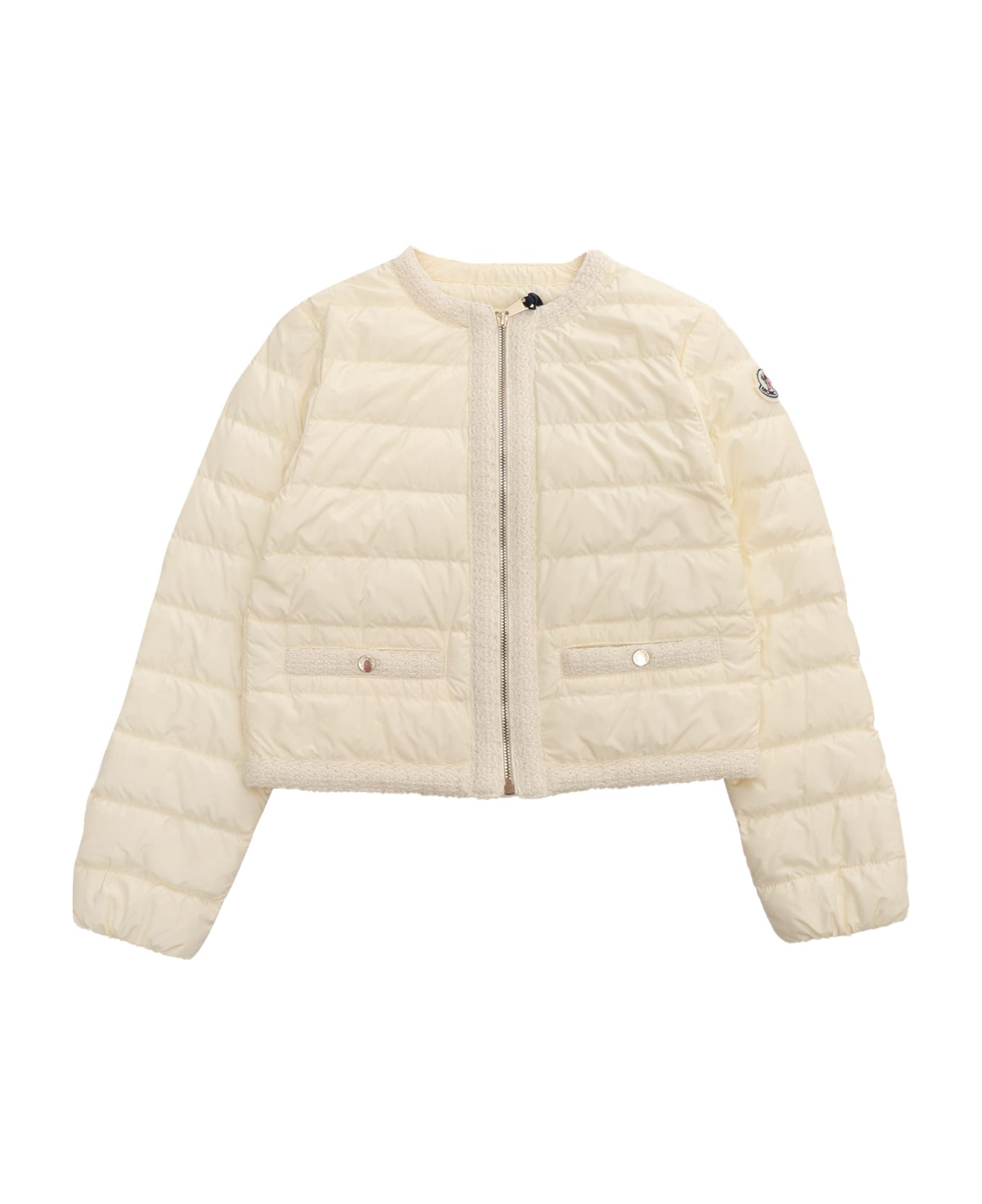 Moncler Cream-colored Dafina Jacket - PANNA コート＆ジャケット