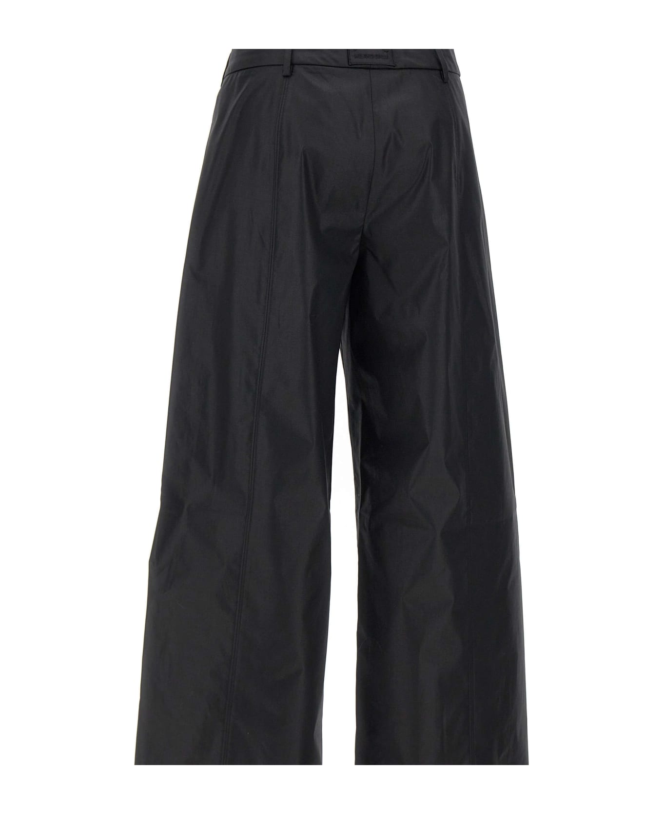 Iceberg Cinched Cotton Trousers - BLACK ボトムス