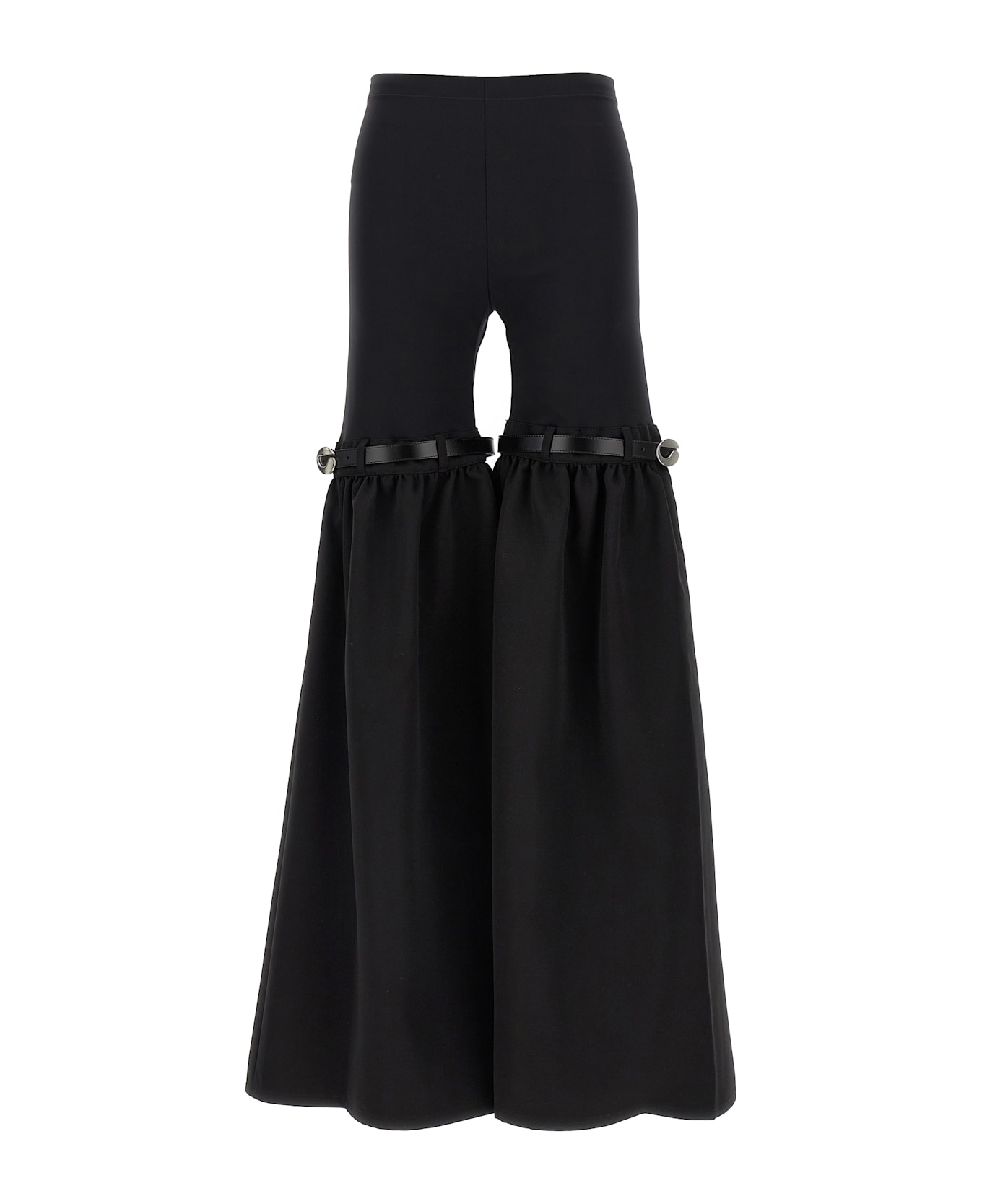 Coperni Flare
 Black Polyamide Blend Pants - Black
