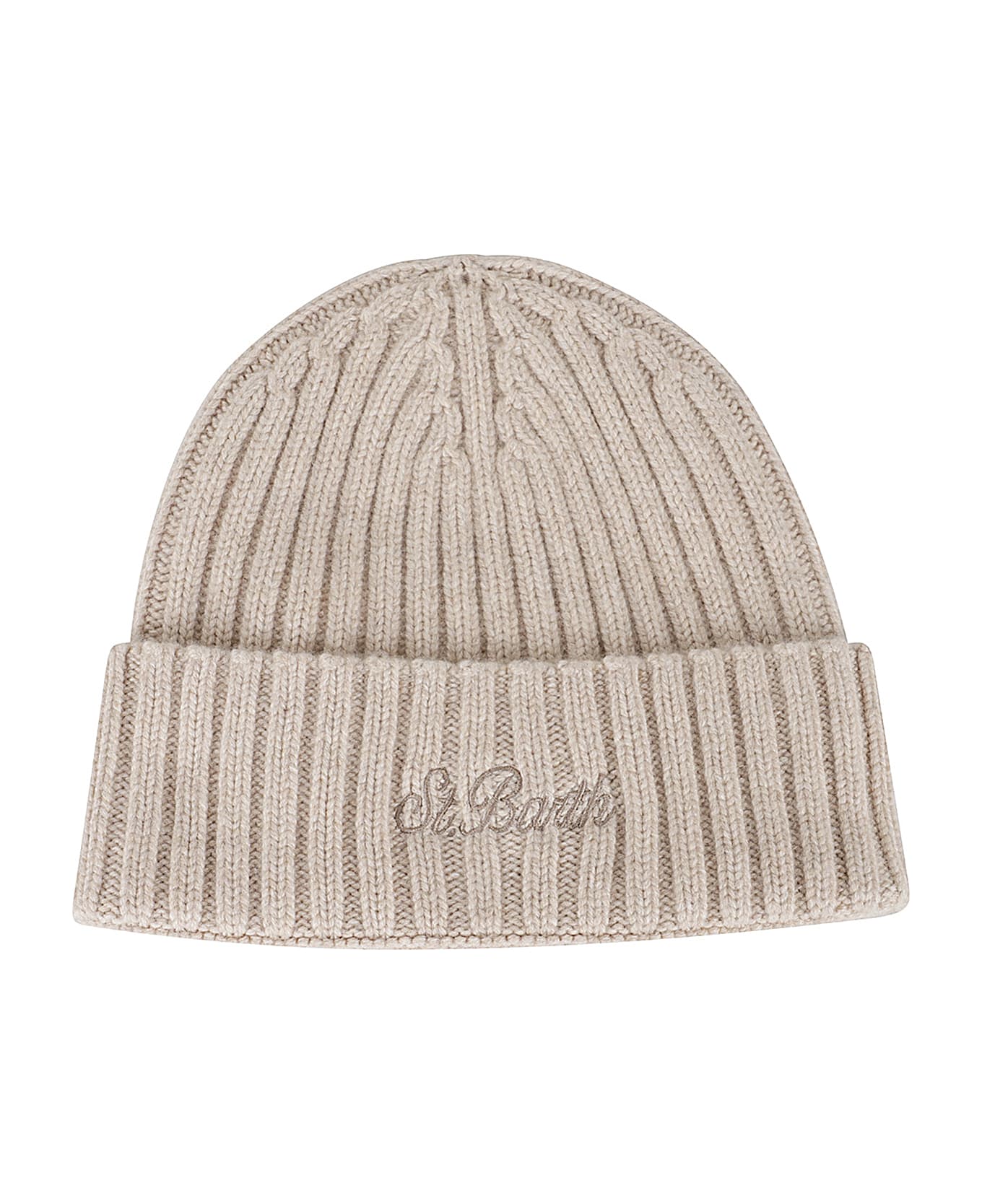 MC2 Saint Barth Knitted Cap - Beige