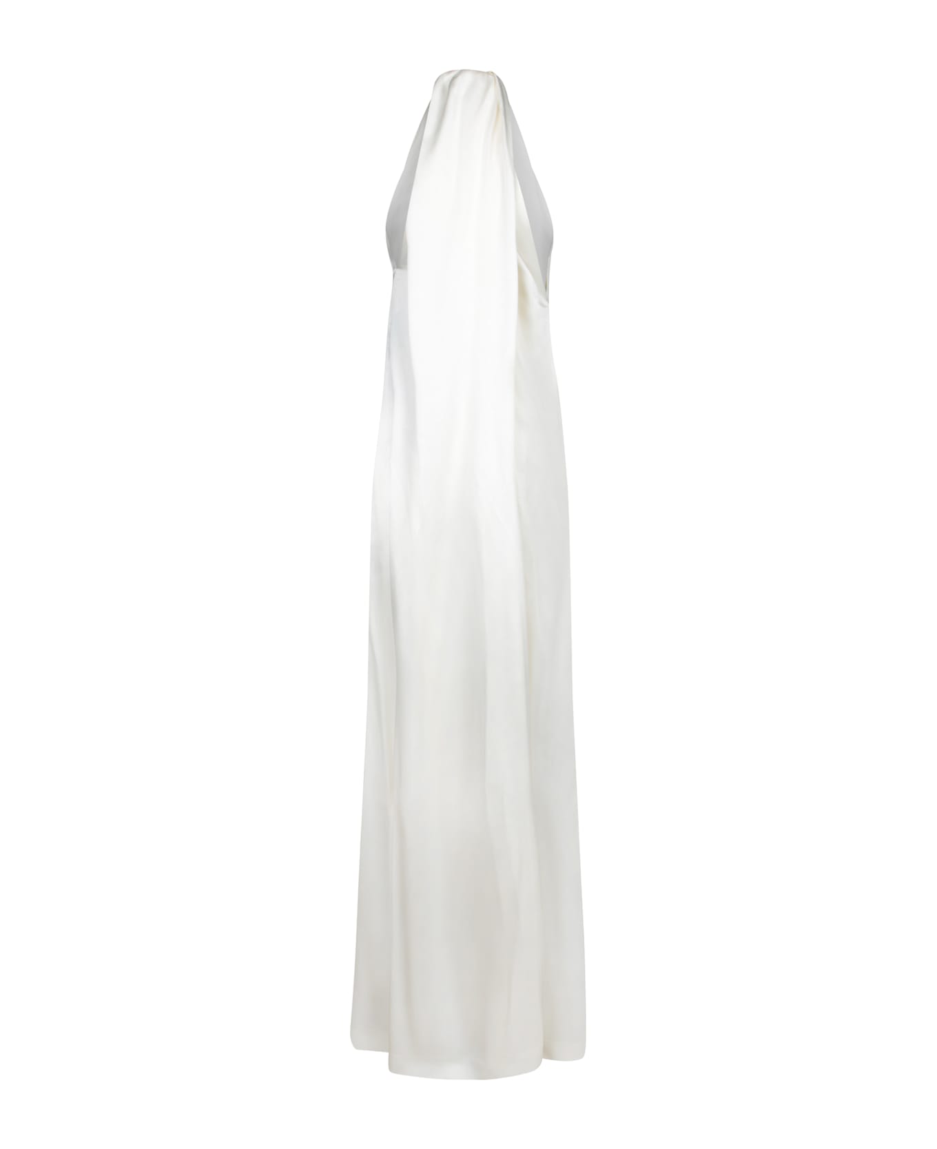 Stella McCartney Halterneck Panel Maxi Dress - White