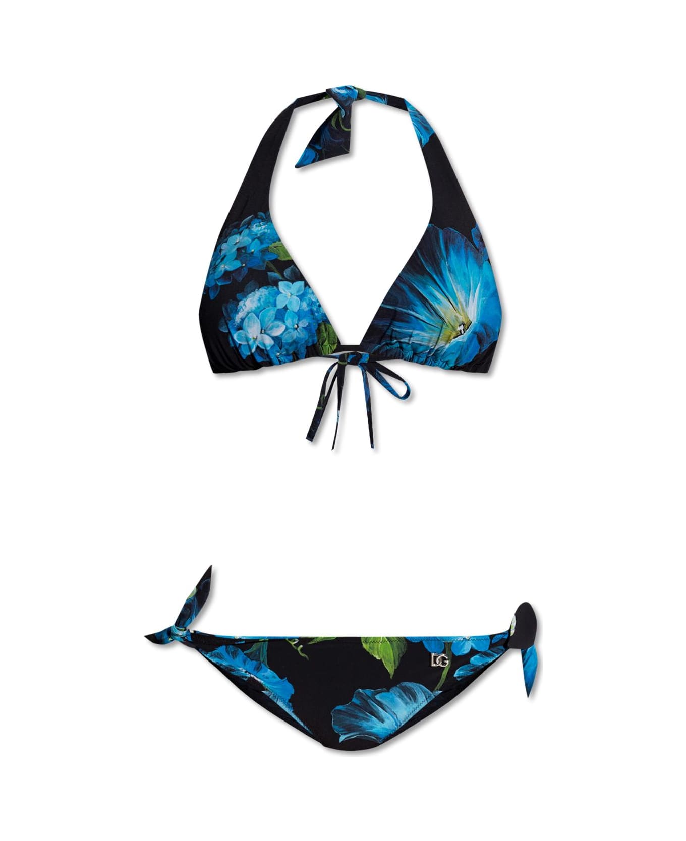 Dolce & Gabbana Two-piece Swimsuit - Nero e Blu